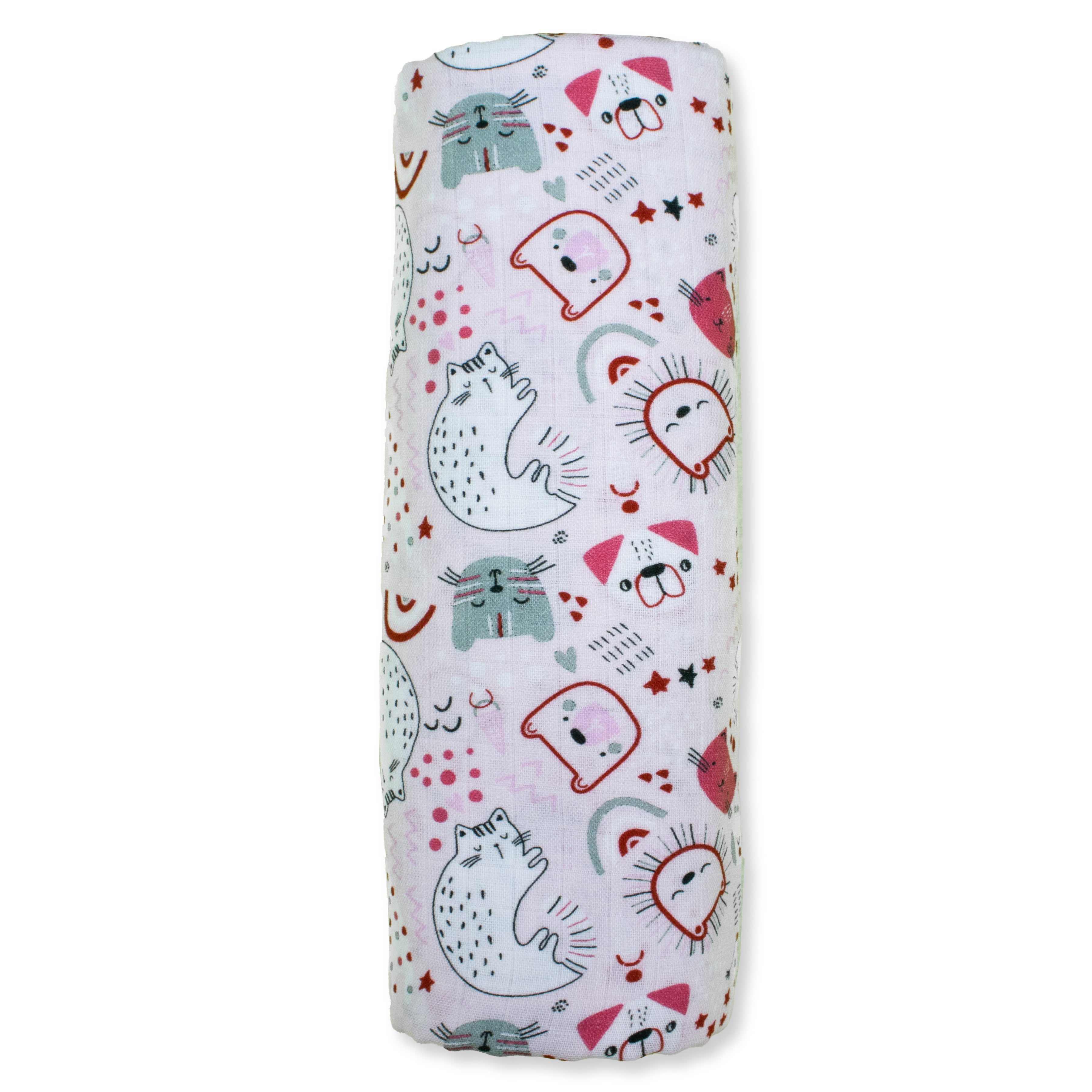 Organic 100% Cotton Baby Muslin Swaddle Cloth | Ultra-Soft & Breathable | 110×110 cm | Newborn–12 Months | Pack of 1