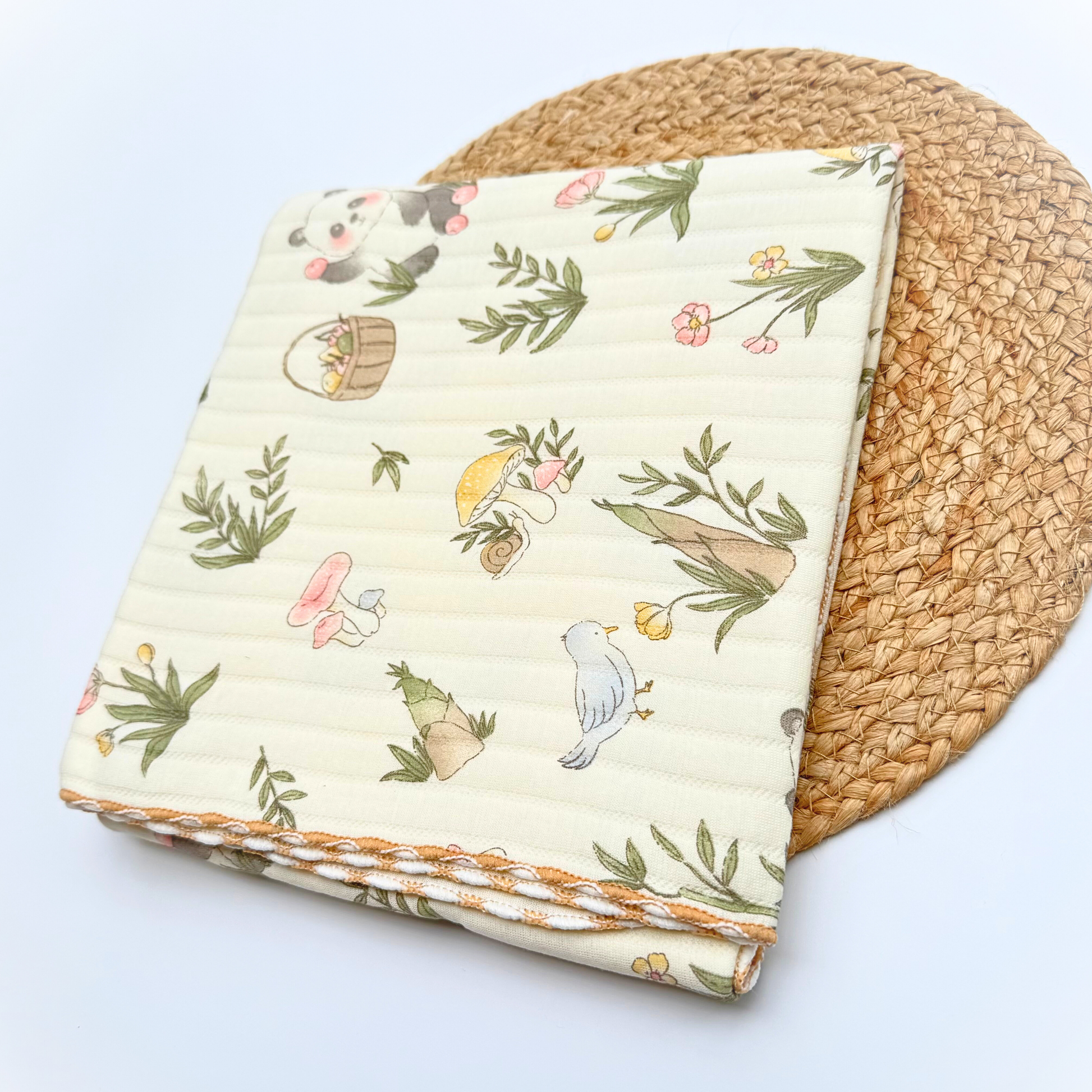 Organic 100% Cotton Baby Muslin Blanket Cloth | Ultra-Soft & Breathable | 85×85 cm | Newborn–12 Months babee D