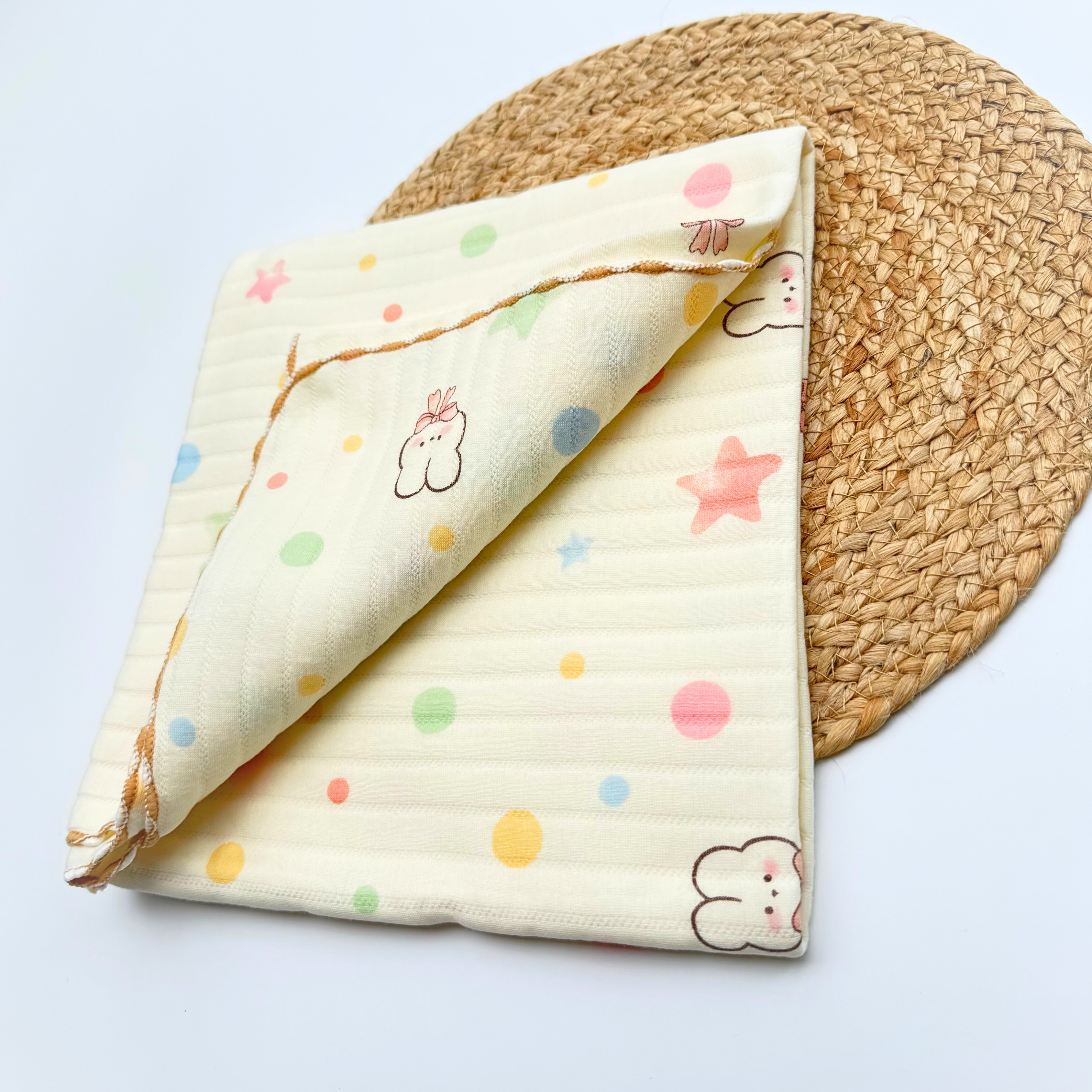 Organic 100% Cotton Baby Muslin Blanket Cloth | Ultra-Soft & Breathable | 85×85 cm | Newborn–12 Months babee D