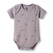 I Bears Interlock Knit Half Sleeves Onesies for Baby | Soft Cotton Baby Bodysuit for Newborns & Infants | Comfortable Daily Wear