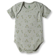 I Bears Interlock Knit Half Sleeves Onesies for Baby | Soft Cotton Baby Bodysuit for Newborns & Infants | Comfortable Daily Wear