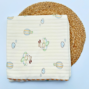 Organic 100% Cotton Baby Muslin Blanket Cloth | Ultra-Soft & Breathable | 85×85 cm | Newborn–12 Months babee D