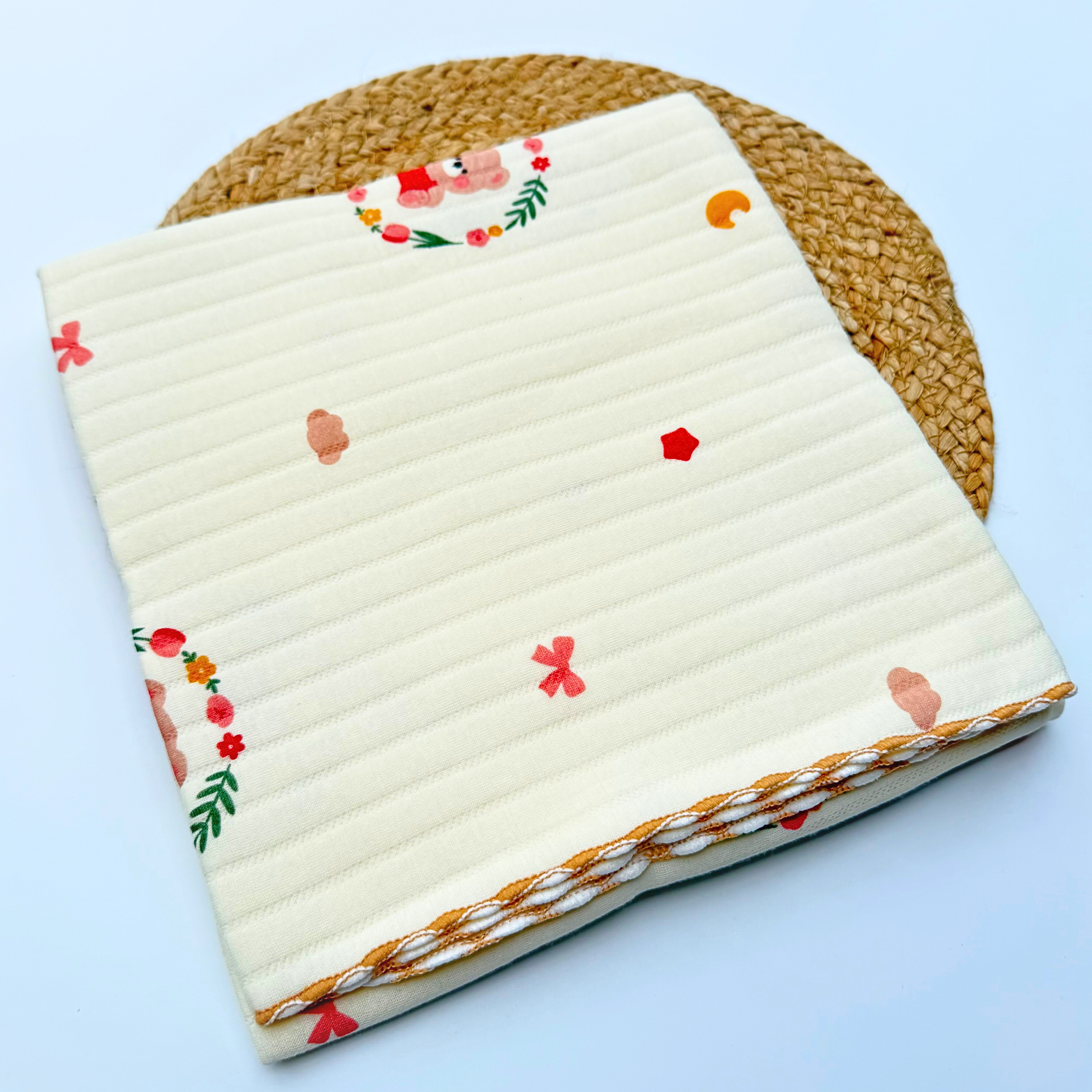 Organic 100% Cotton Baby Muslin Blanket Cloth | Ultra-Soft & Breathable | 85×85 cm | Newborn–12 Months babee D