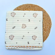 Organic 100% Cotton Baby Muslin Blanket Cloth | Ultra-Soft & Breathable | 85×85 cm | Newborn–12 Months babee D