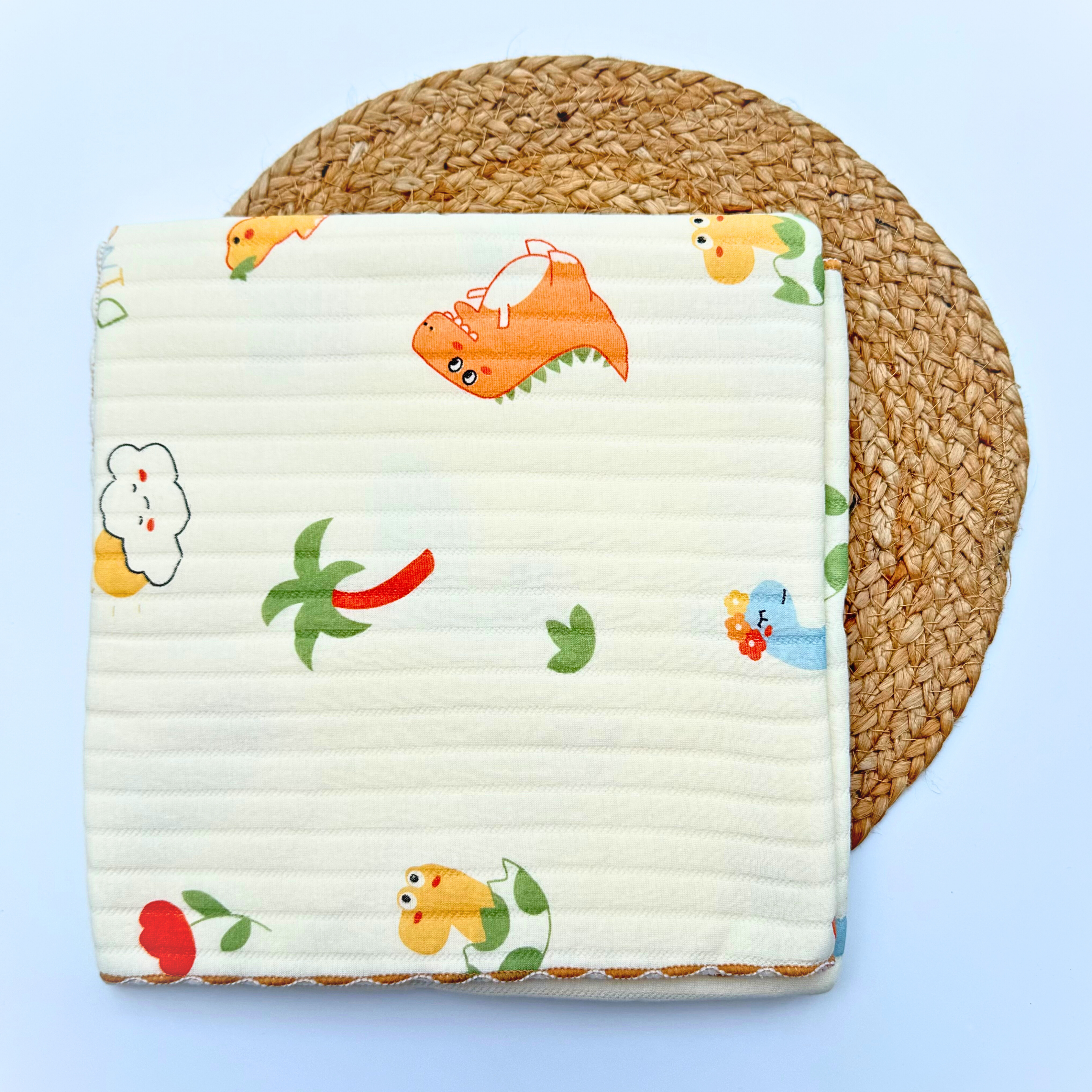 Organic 100% Cotton Baby Muslin Blanket Cloth | Ultra-Soft & Breathable | 85×85 cm | Newborn–12 Months babee D