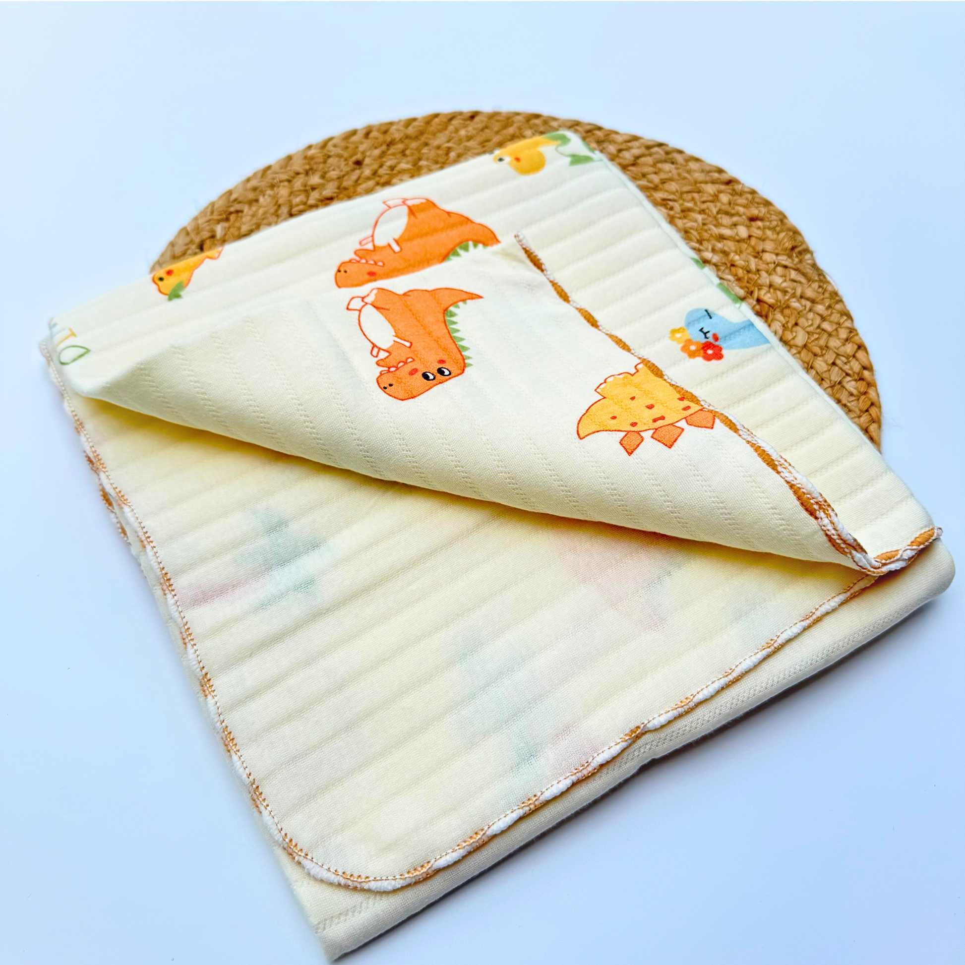 Organic 100% Cotton Baby Muslin Blanket Cloth | Ultra-Soft & Breathable | 85×85 cm | Newborn–12 Months babee D