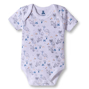 I Bears Interlock Knit Half Sleeves Onesies for Baby | Soft Cotton Baby Bodysuit for Newborns & Infants | Comfortable Daily Wear