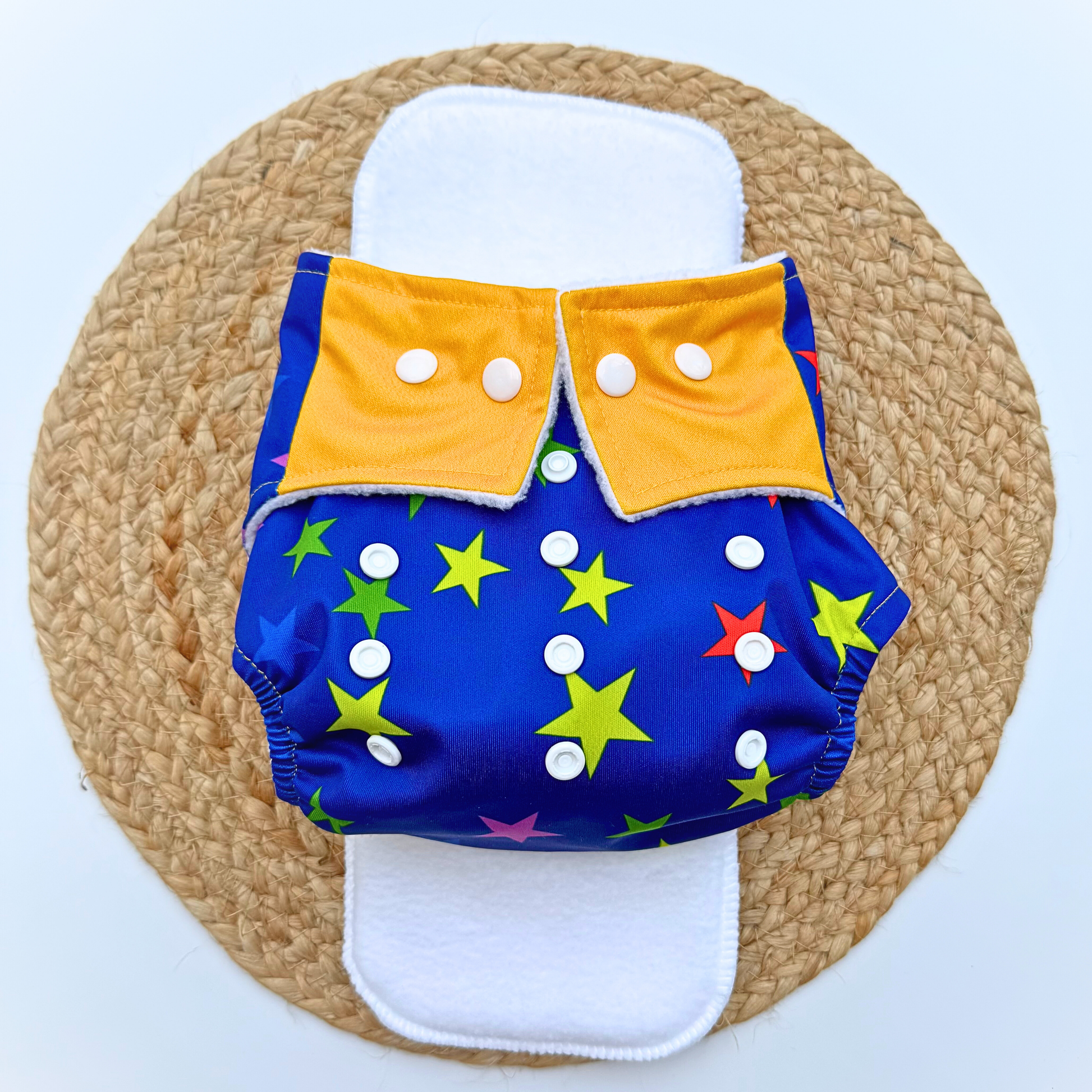 Freesize Cloth Diaper for Babies | Adjustable, Washable & Reusable Diaper with Insert Pad (3 Months to 3 Years) babee D