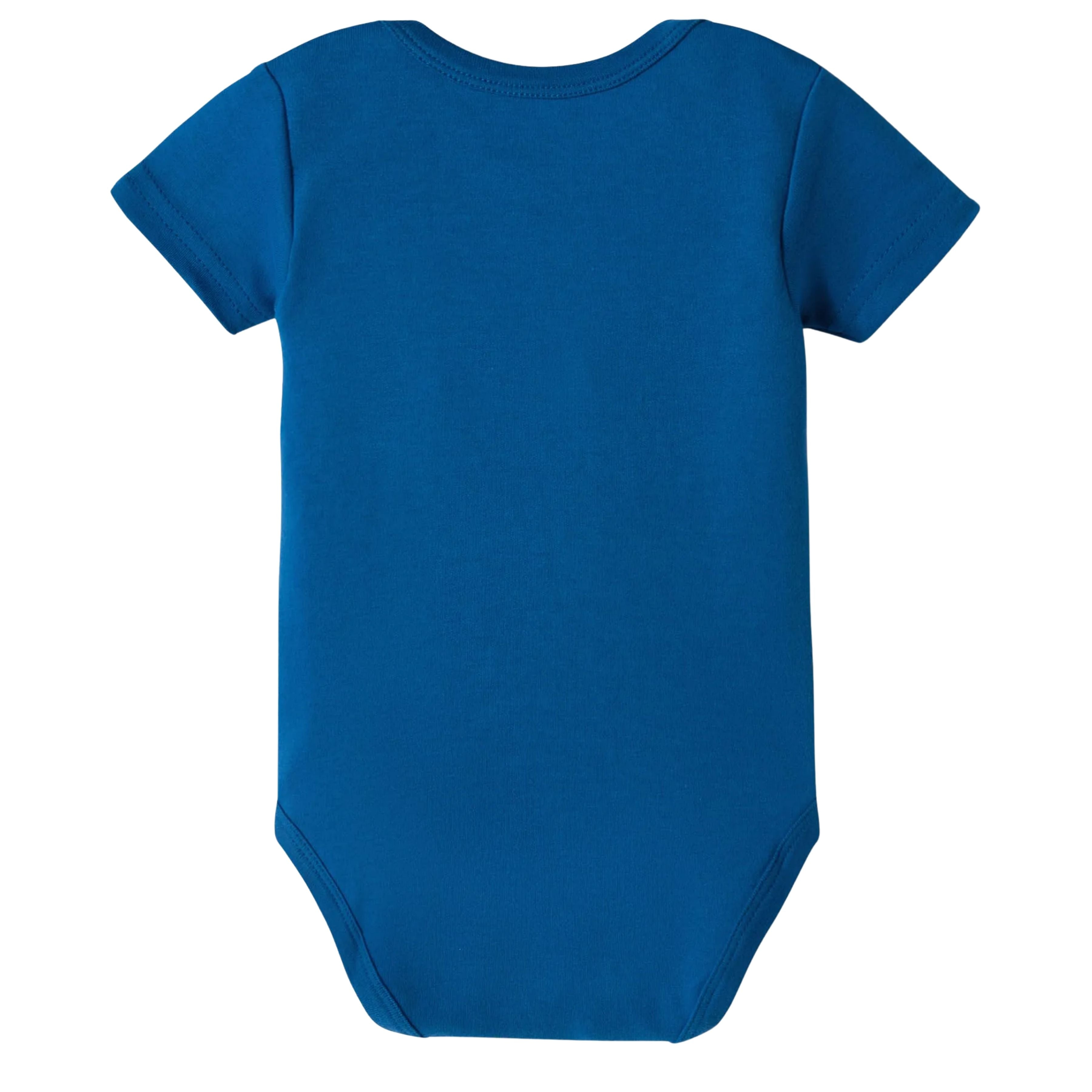 I Bears Interlock Knit Half Sleeves Onesies for Baby | Soft Cotton Baby Bodysuit for Newborns & Infants | Comfortable Daily Wear