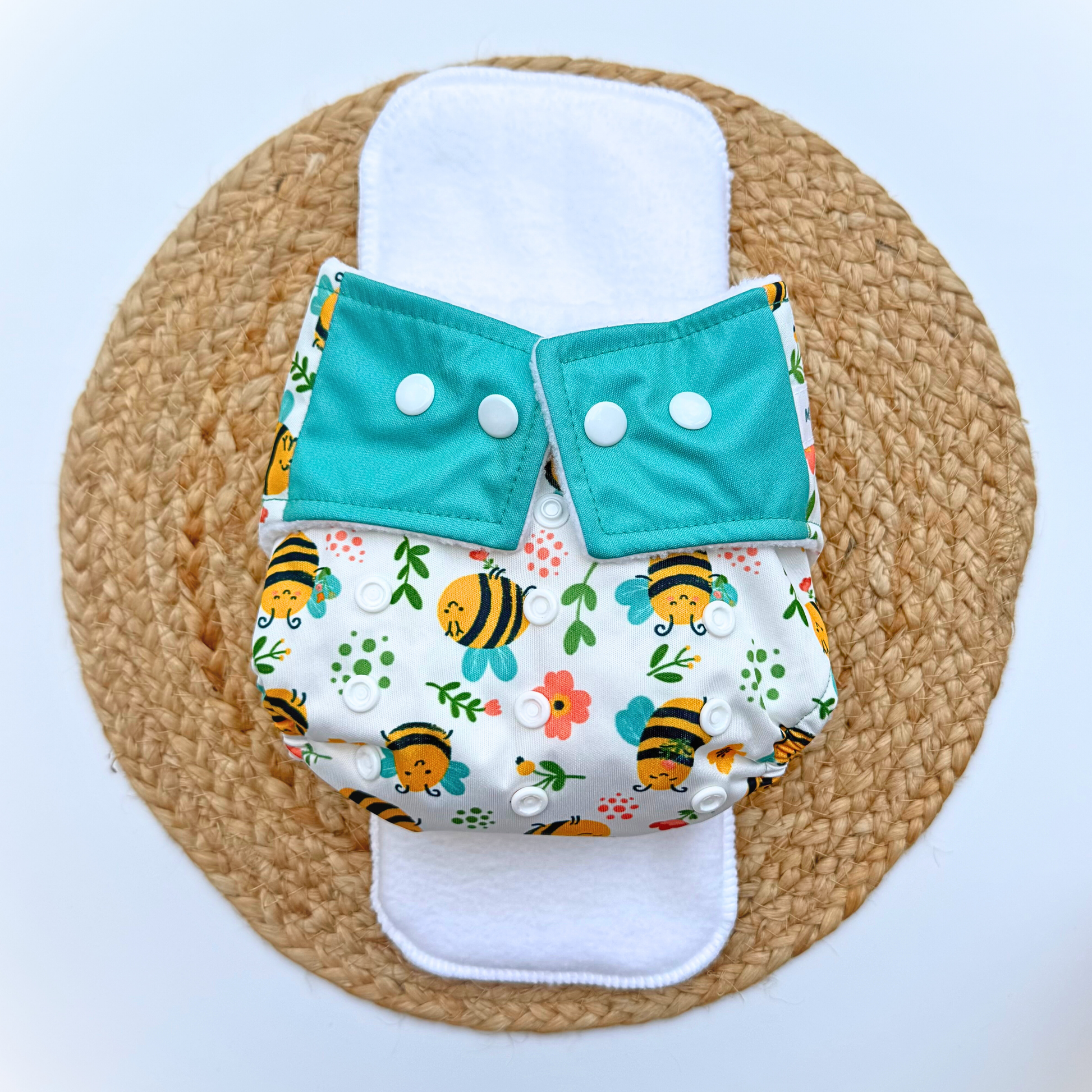 Freesize Cloth Diaper for Babies | Adjustable, Washable & Reusable Diaper with Insert Pad (3 Months to 3 Years) babee D