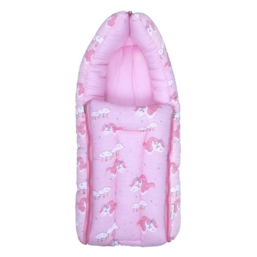 100% Organic Muslin Baby Carry Bed | Baby Muslin Carry Nest | Baby Carrier