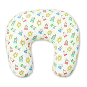 Nursing Pillow for Moms Comfy U-Shape with Handy Pocket Washable Cotton Cover, Dual Zippers, No Foul Smell | Smart Fit for Feeding, Holding and Bonding babee D