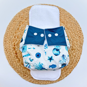 Freesize Cloth Diaper for Babies | Adjustable, Washable & Reusable Diaper with Insert Pad (3 Months to 3 Years) babee D