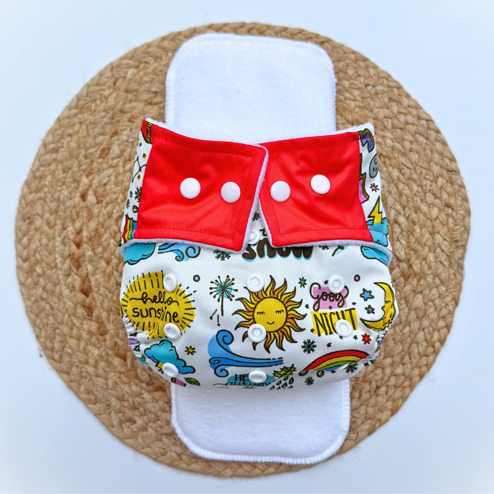 Freesize Cloth Diaper for Babies | Adjustable, Washable & Reusable Diaper with Insert Pad (3 Months to 3 Years) babee D