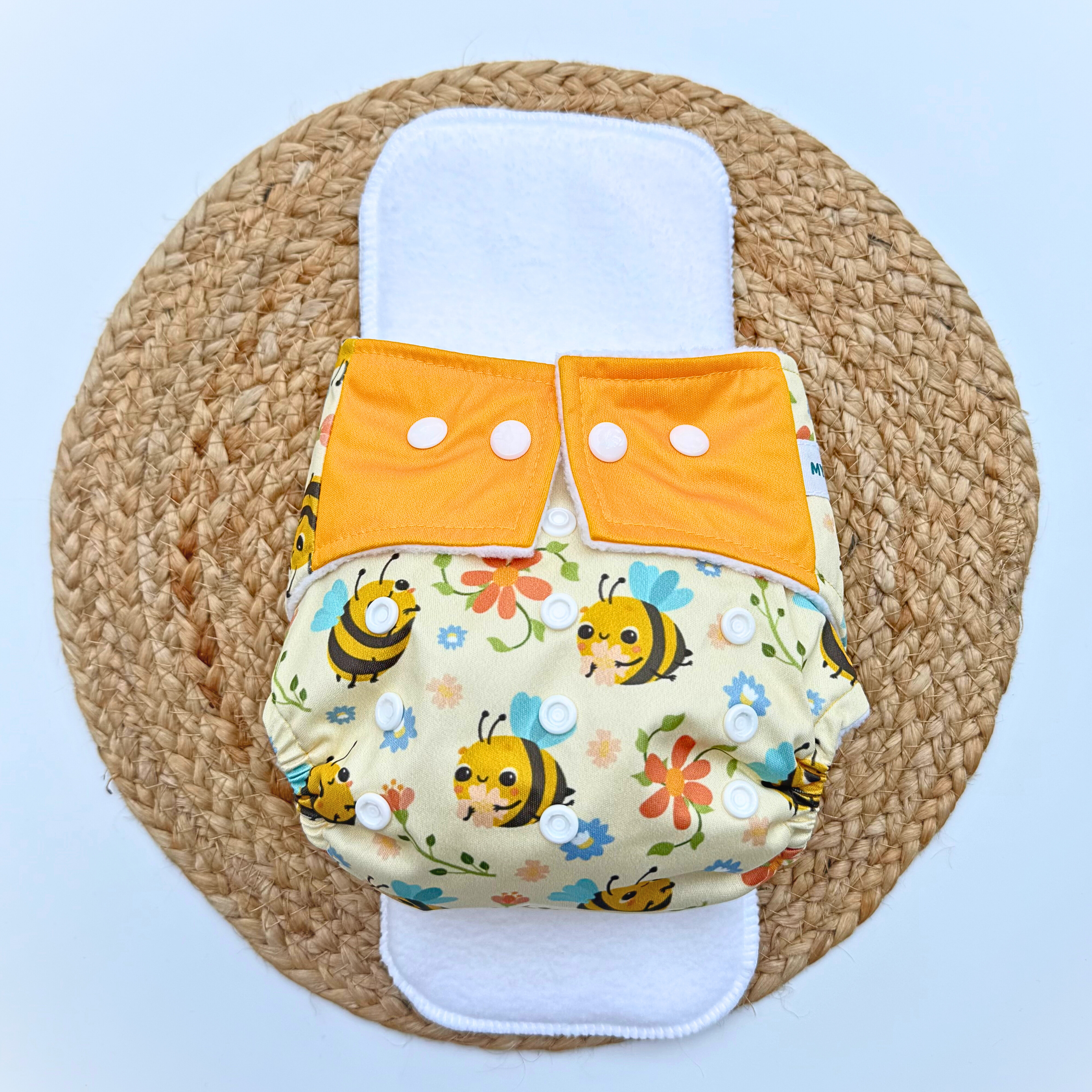 Freesize Cloth Diaper for Babies | Adjustable, Washable & Reusable Diaper with Insert Pad (3 Months to 3 Years) babee D