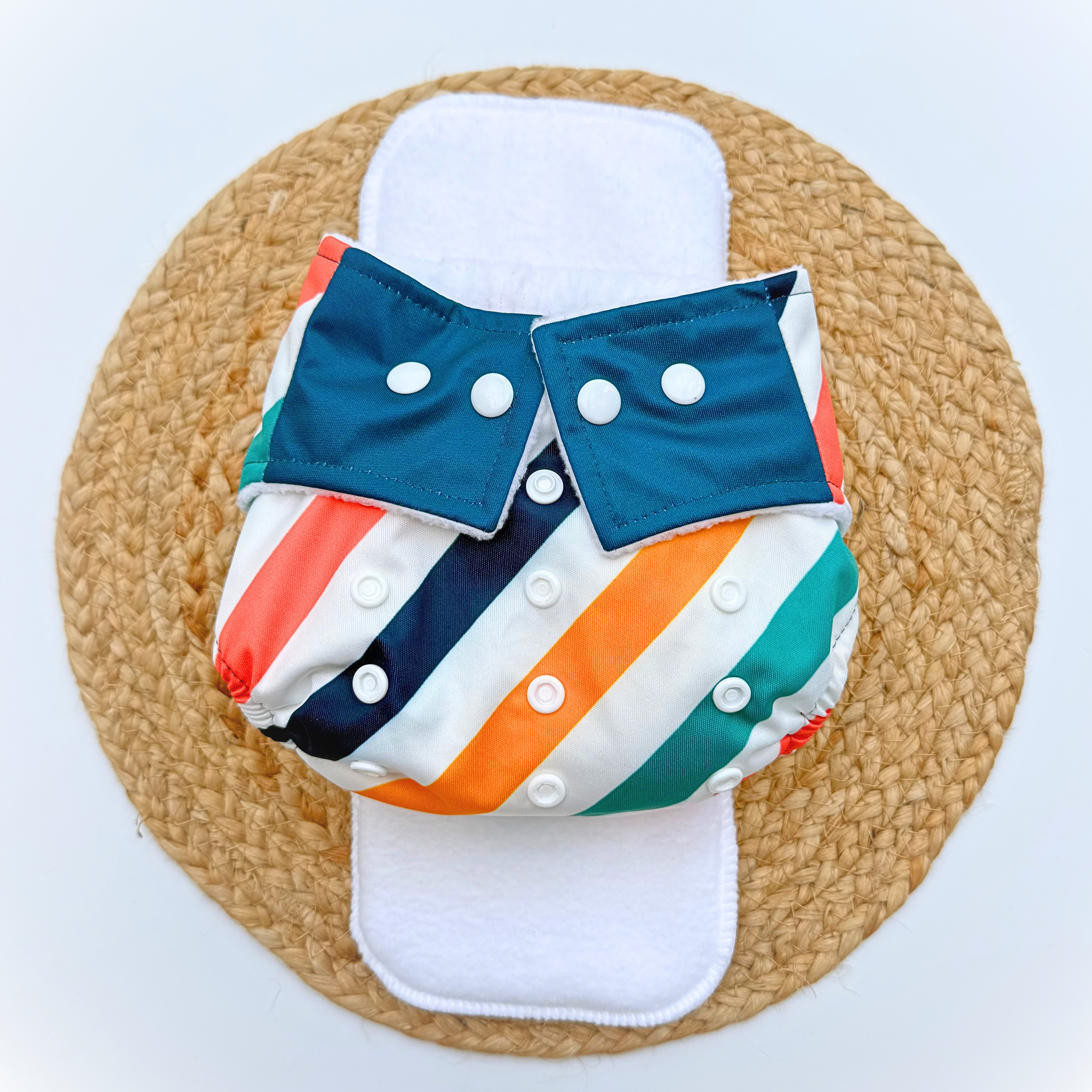 Freesize Cloth Diaper for Babies | Adjustable, Washable & Reusable Diaper with Insert Pad (3 Months to 3 Years) babee D