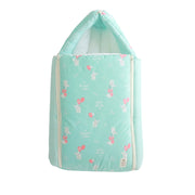 100% Organic Muslin Baby Carry Bed | Baby Muslin Carry Nest | Baby Carrier (Aqua Teal) babee D