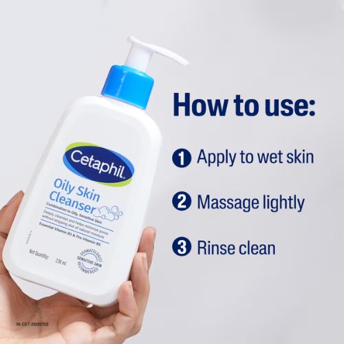 Cetaphil Hydrating Foaming Cream Cleanser 236 ml | Gentle Cleanser for Dry & Sensitive Skin | Dermatologist Recommended