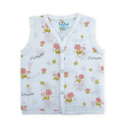 Muslin Button Type Jablas | Muslin Front Button Top For Babies