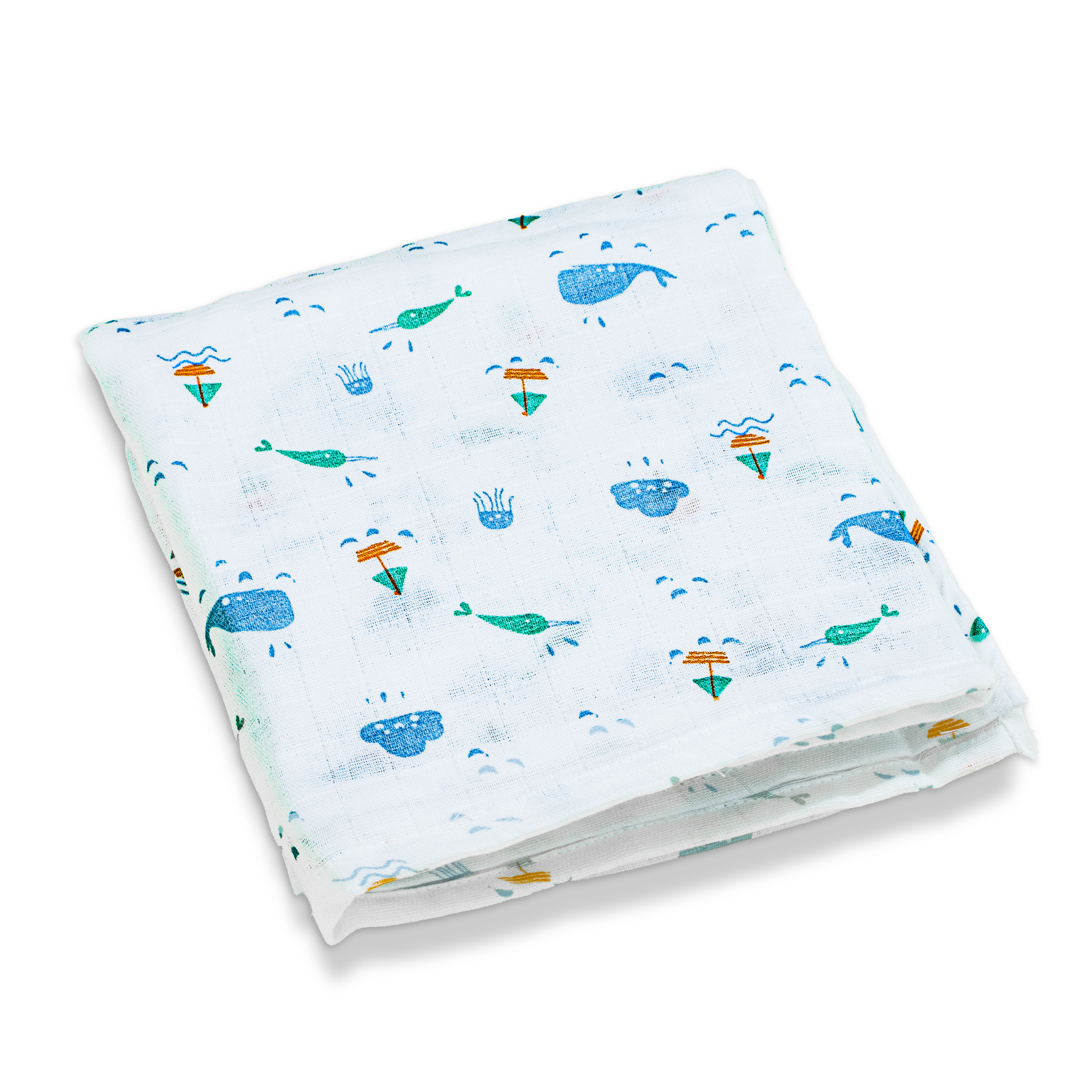 Baby Muslin Towel | Ultra Absorbent Cotton Muslin Bath Towel for Newborn & Toddler | Soft, Breathable & Quick Dry