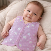 Cotton Button Jabla for Baby | Soft Breathable Front Open Jabla for Newborns & Infants | Comfortable Daily Wear