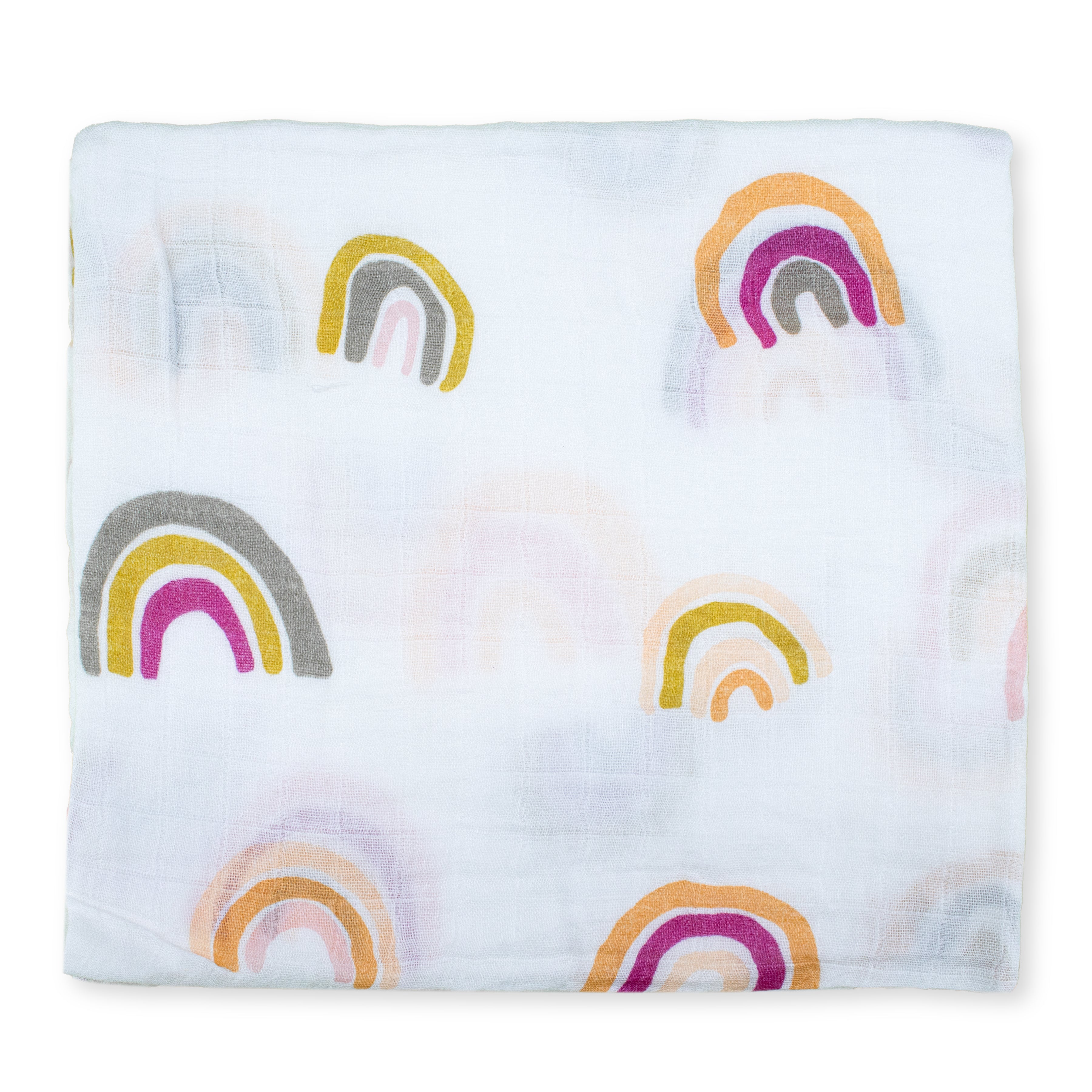 Organic 100% Cotton Baby Muslin Swaddle Cloth | Ultra-Soft & Breathable | 110×110 cm | Newborn–12 Months | Pack of 1