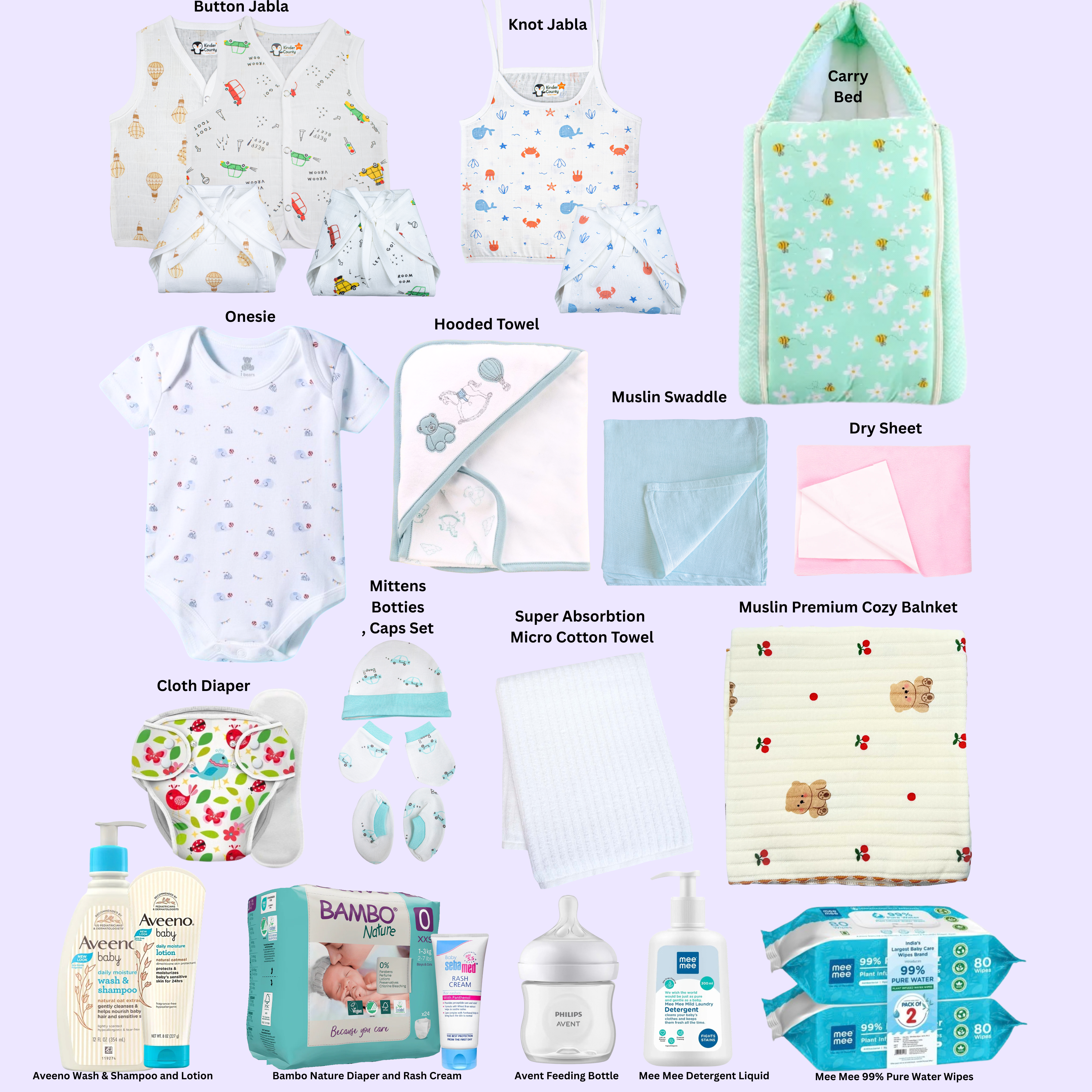New Born Hospital Bag Kit