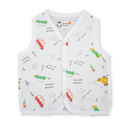 Muslin Button Type Jablas | Muslin Front Button Top For Babies