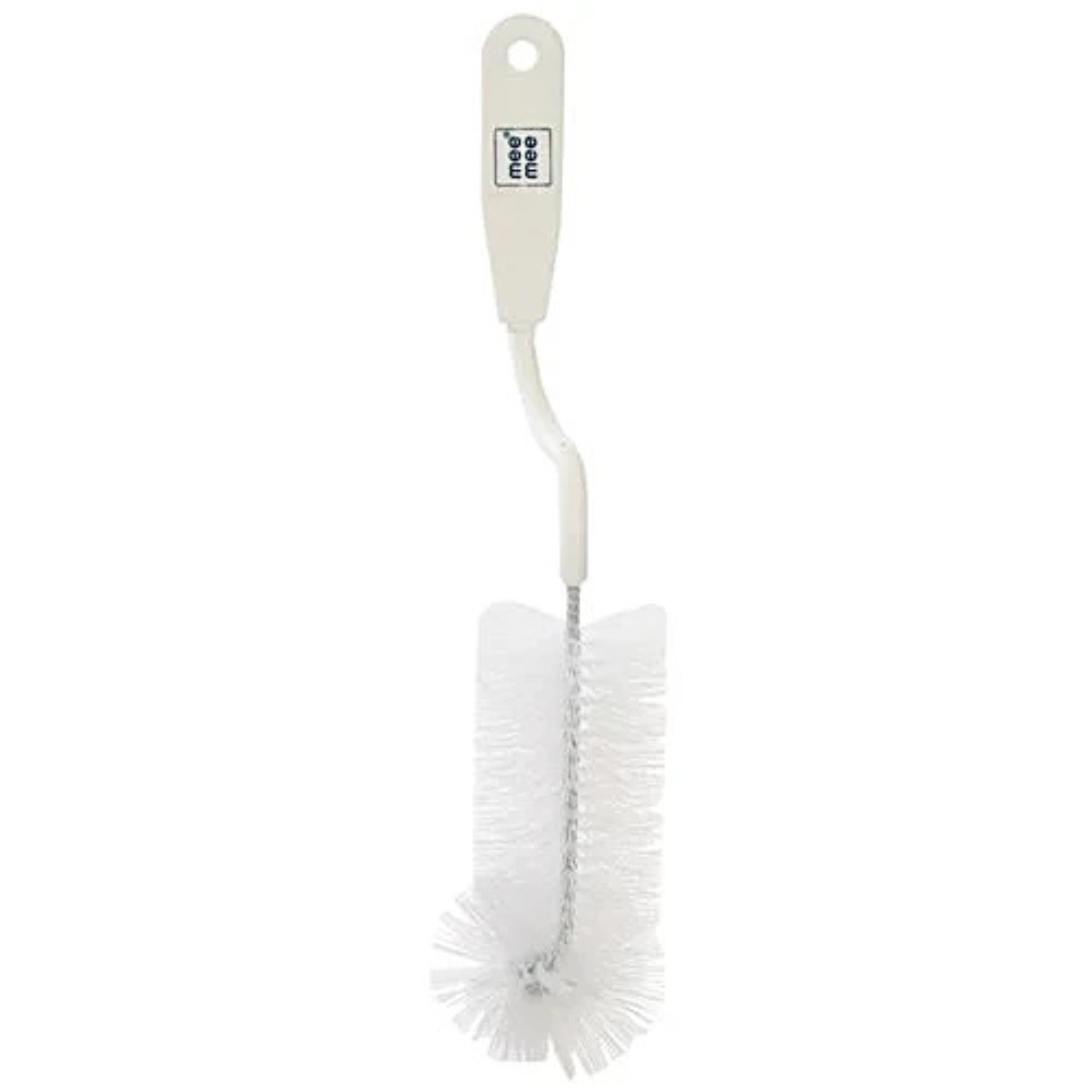 Mee Mee 360° Rotating Bottle & Nipple Cleaning Brush | BPA Free Baby Feeding Bottle Cleaner with Soft Bristles