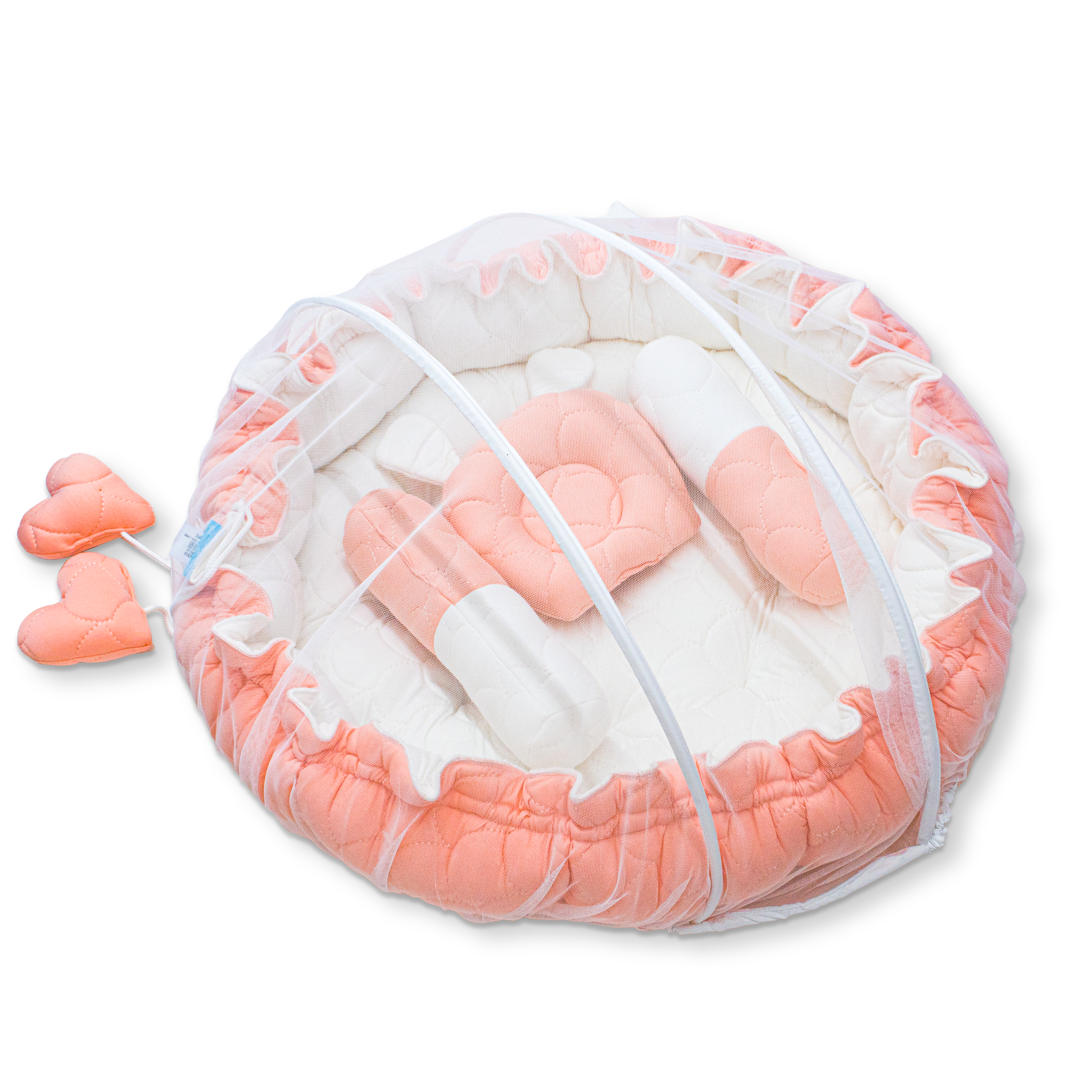 Cotton Nest for Baby Nap | Soft & Comfortable Baby Lounger Nest for Newborns | Cozy Sleeping Bed