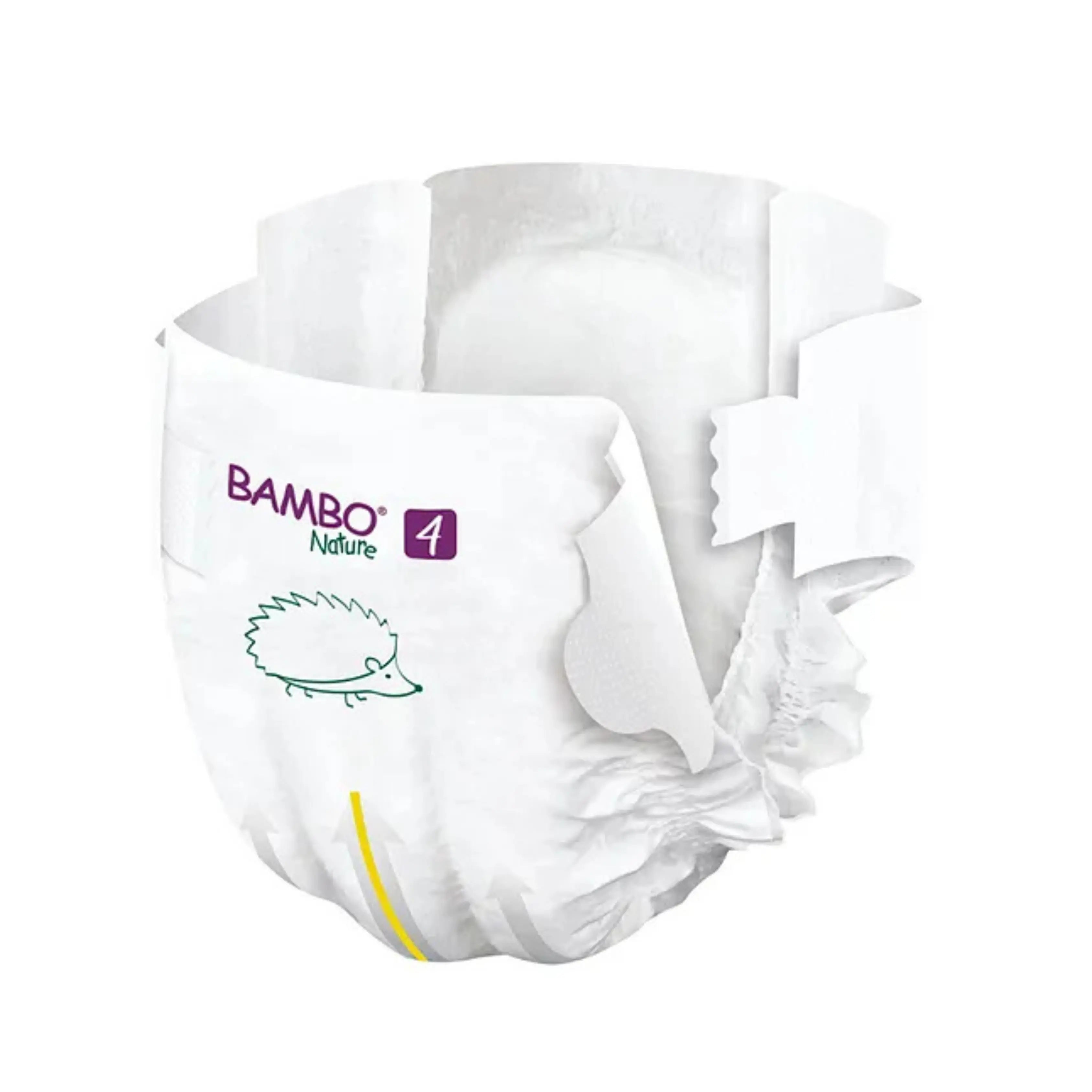 Bambo Nature Diapers Tape (L), 48Pcs  Tall Pack - (pack of 3) Bambo Nature
