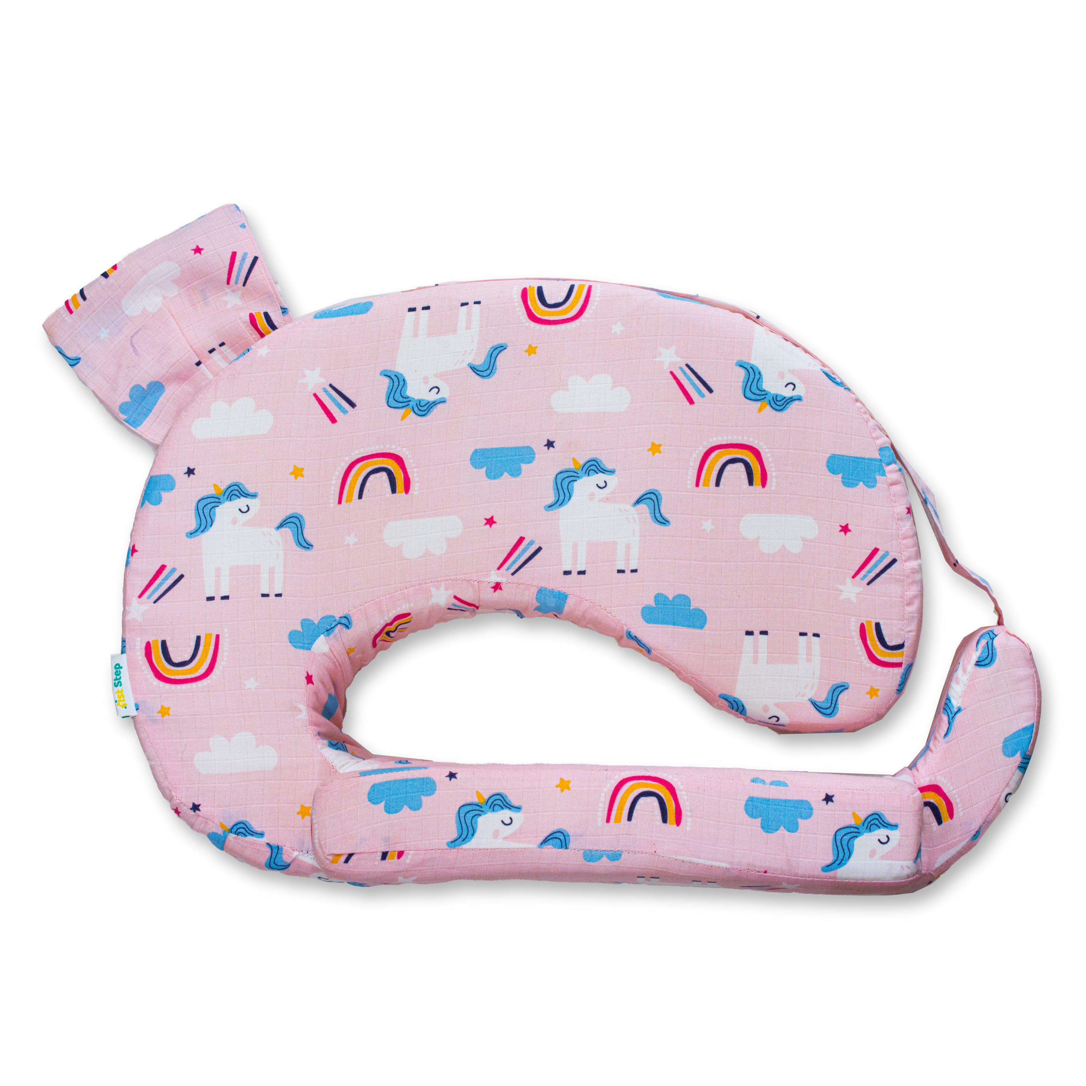 Back Support Feeding Pillow for Baby | Ergonomic Nursing Pillow for Breastfeeding & Bottle Feeding | Comfortable Maternity Support Cushion