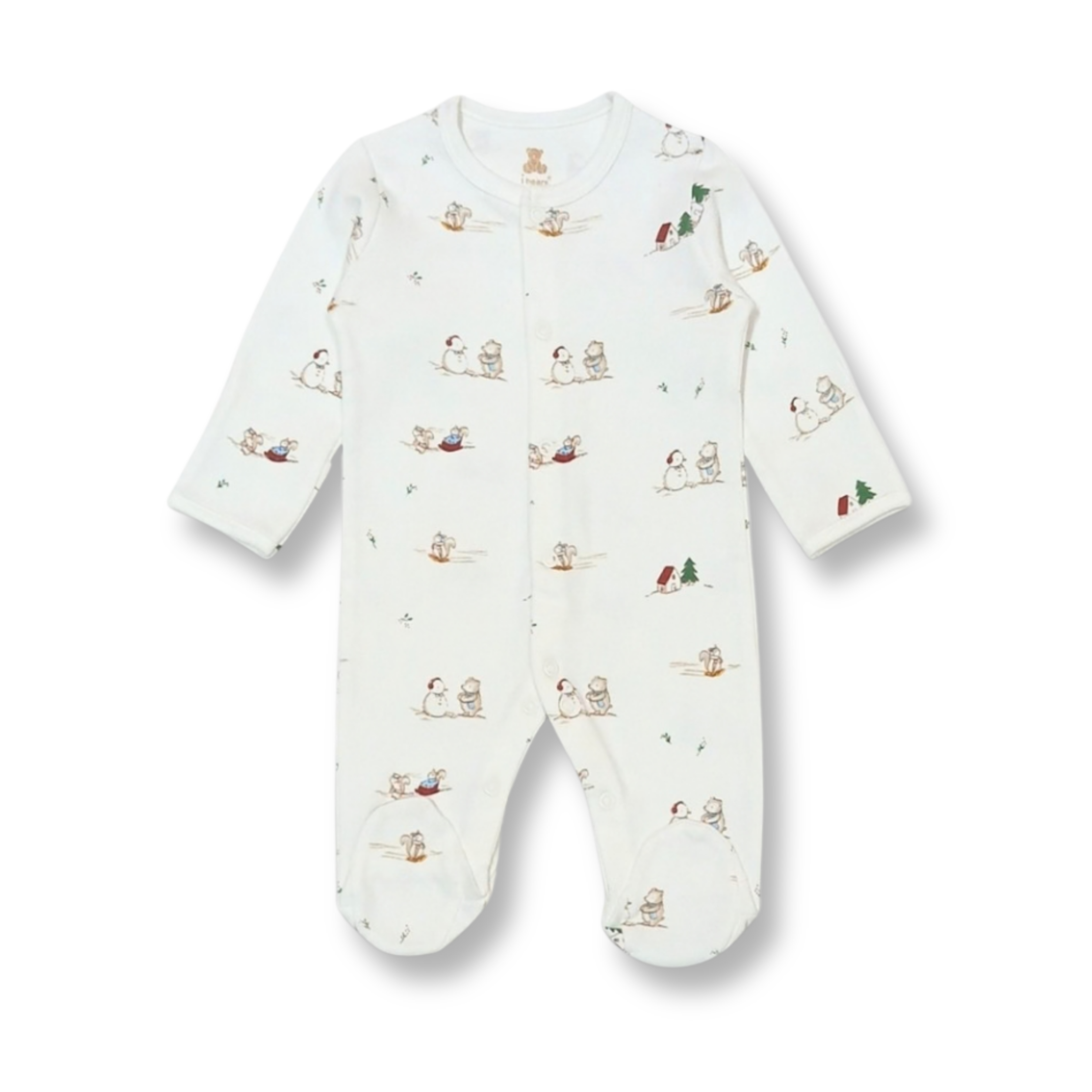 Full Length Baby Rompers | Soft Cotton Footed Onesies for Newborns & Infants | Comfortable All-Season Sleep & Play Wear