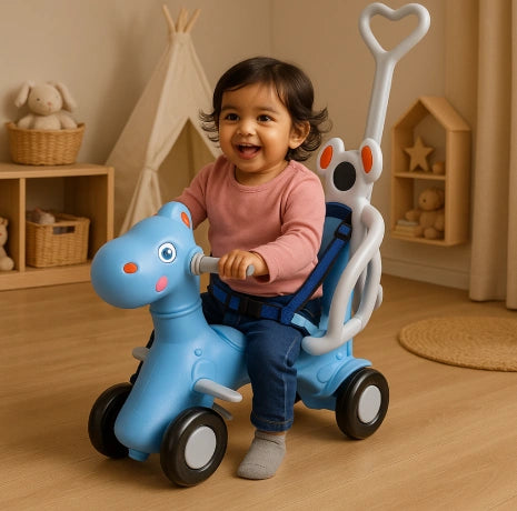 Horse Rotating Rider Handle for Kids Ride-On Toy | 360° Spinning Grip | Durable Replacement Handle | Safe & Comfortable Hold