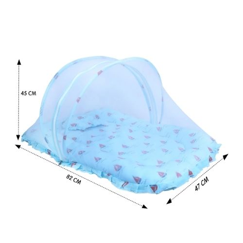 Premium Baby Bedding Set with Mosquito Net | 100% Insect Protection, Zip Closure & Baby Pillow