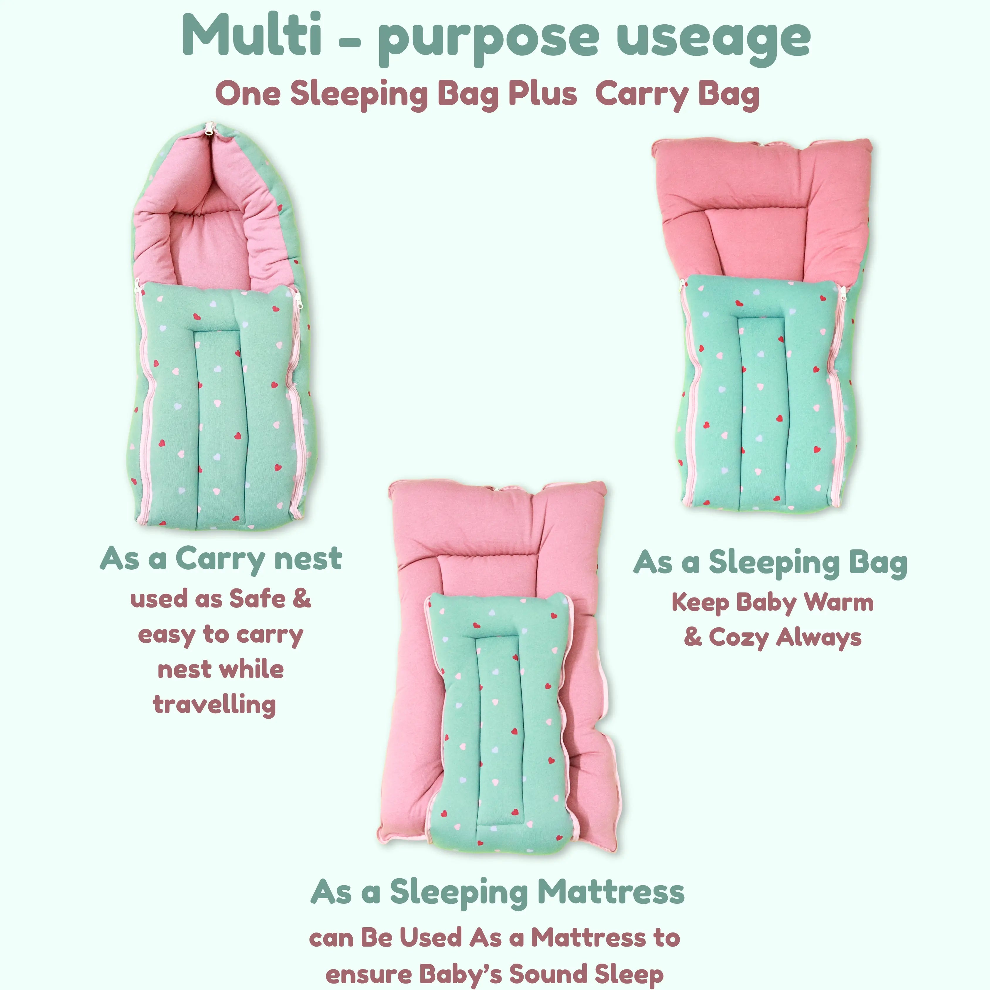 Cotton Baby Carry Bed | Baby Carry Nest | Baby Carrier babee D