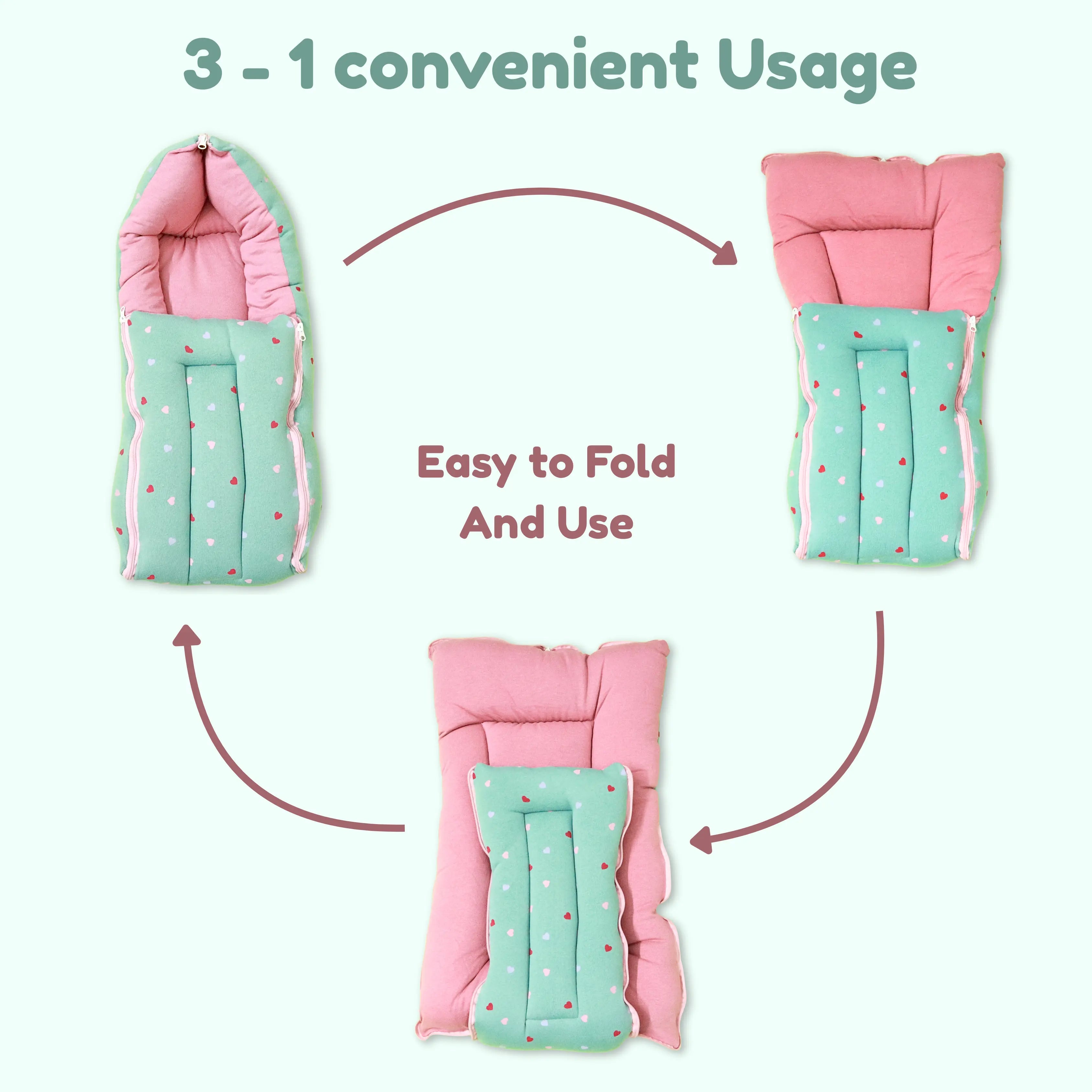 Cotton Baby Carry Bed | Baby Carry Nest | Baby Carrier babee D