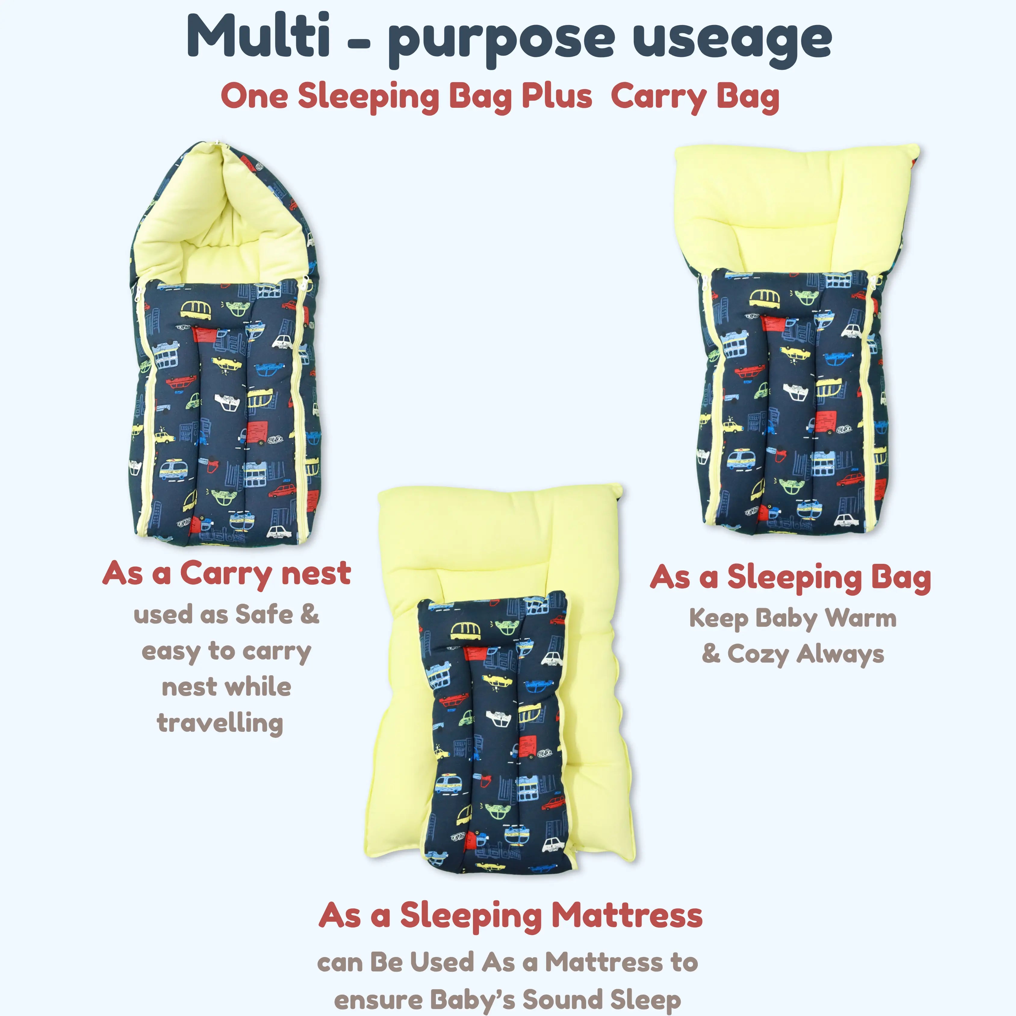 Cotton Baby Carry Bed | Baby Carry Nest | Baby Carrier babee D