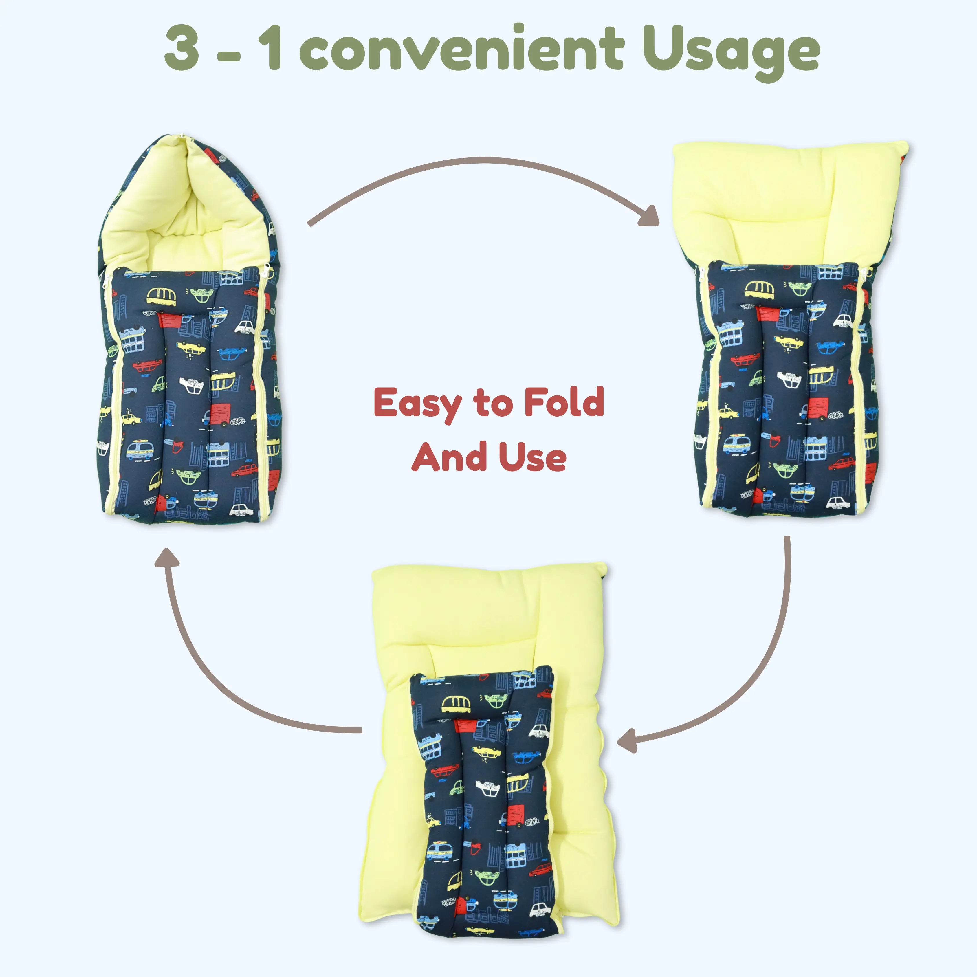 Cotton Baby Carry Bed | Baby Carry Nest | Baby Carrier babee D