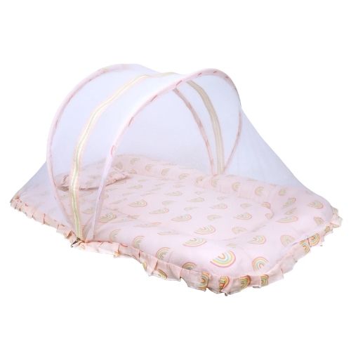 Premium Baby Bedding Set with Mosquito Net | 100% Insect Protection, Zip Closure & Baby Pillow