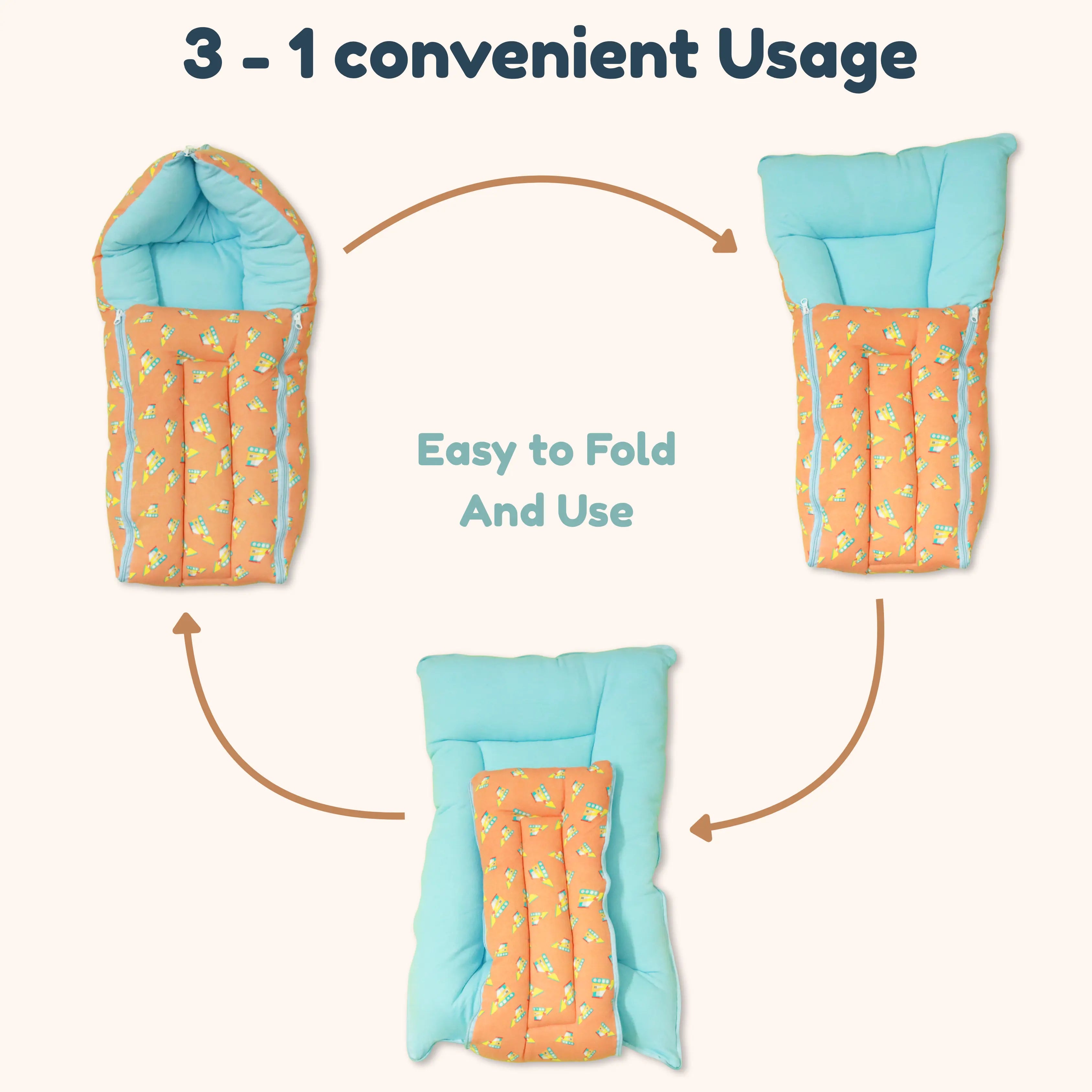 Cotton Baby Carry Bed | Baby Carry Nest | Baby Carrier babee D