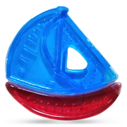 First Step Water Filled Silicone Baby Cooling Teether Soother | BPA Free Soft Teething Toy for Babies