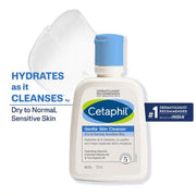 Gentle Skin Cleanser for Dry to Normal Sensitive Skin | Soap-Free, Non-Irritating Daily Cleanser|125ml