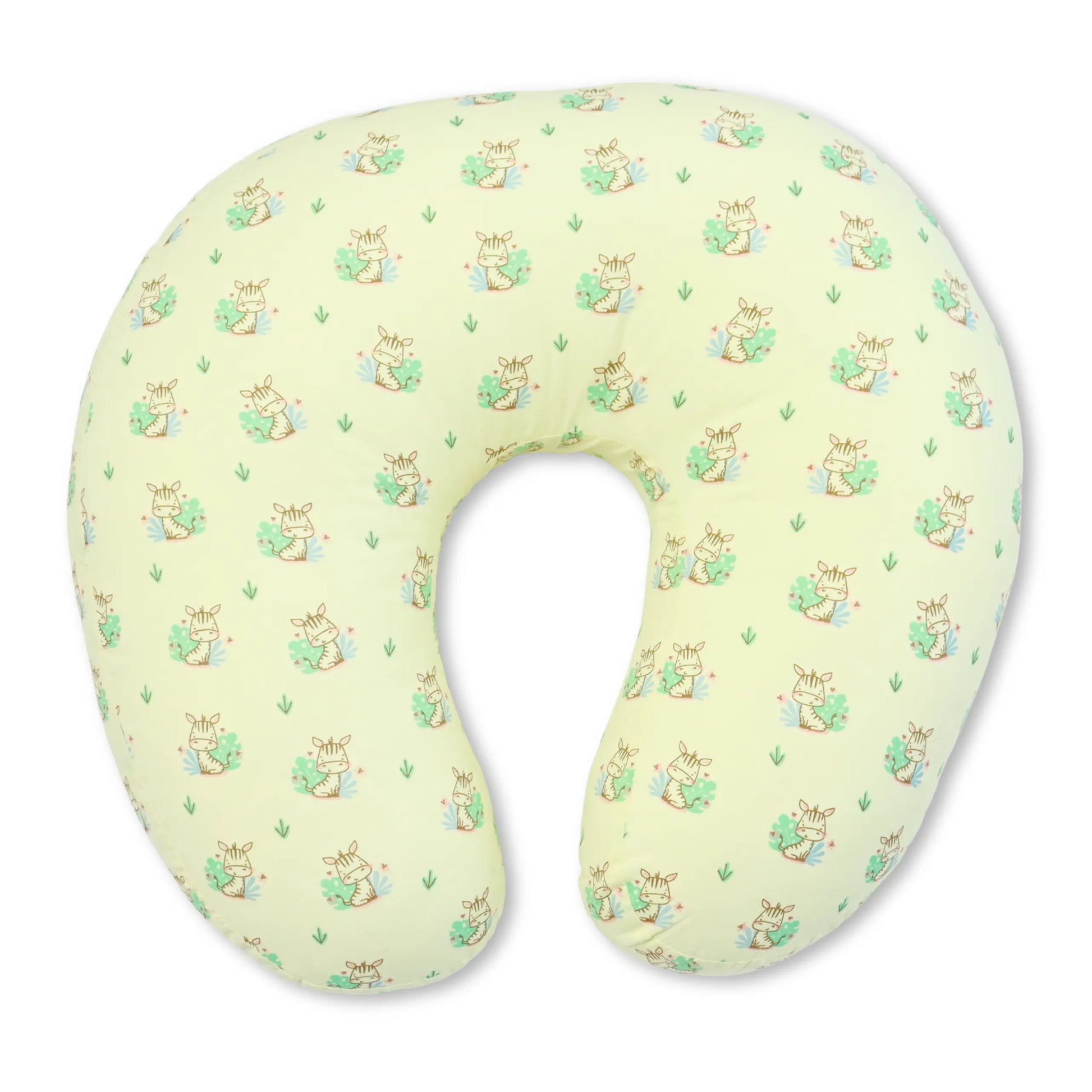 Newborn Nursing Feeding Pillow, Breastfeeding Pillows with Removable Cover, Infant Support for Baby & Mom - Yellow babee D
