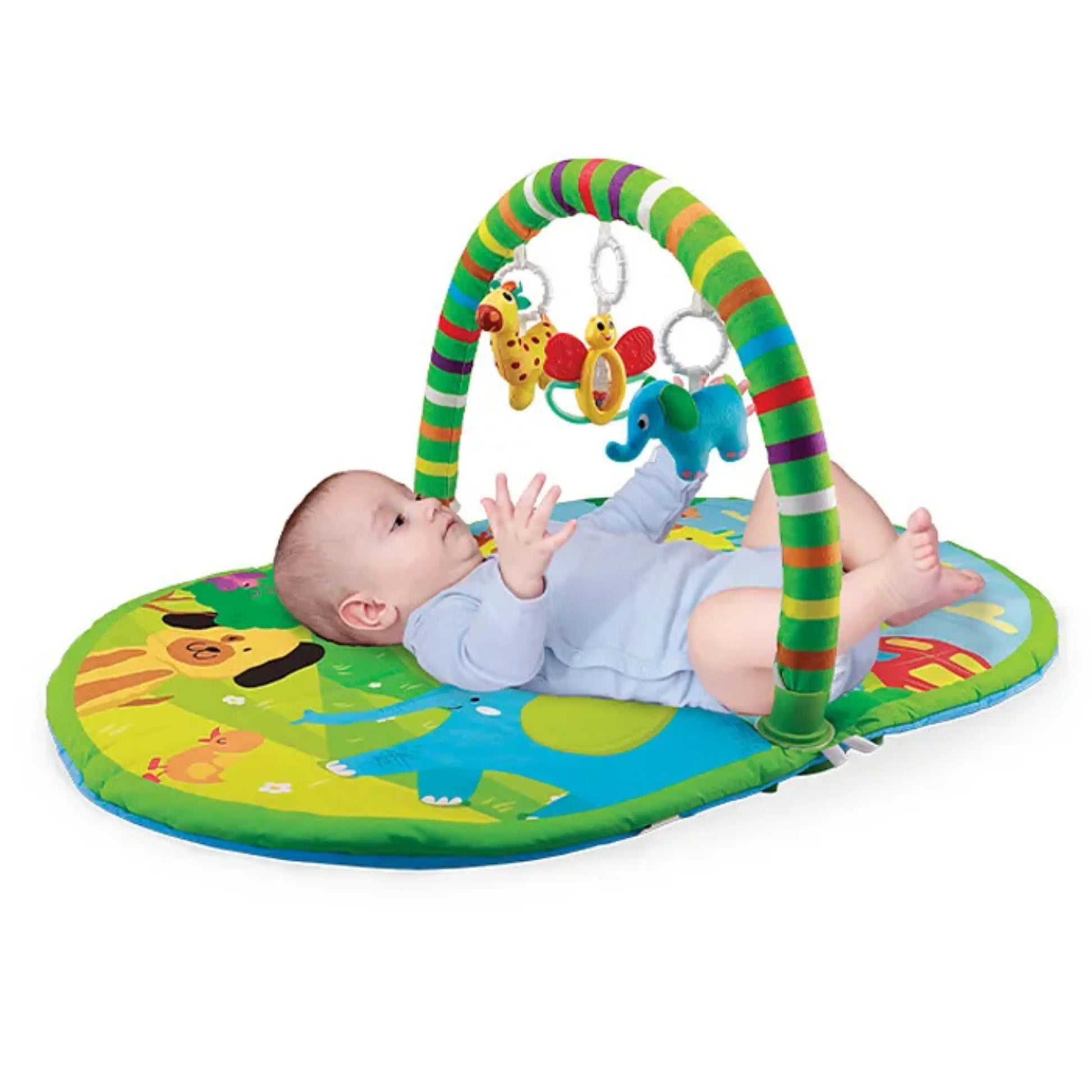 Giggles Funskool 3 in 1 Activity Play gym Deluxe Playgym - 2m+ Giggles Funskool