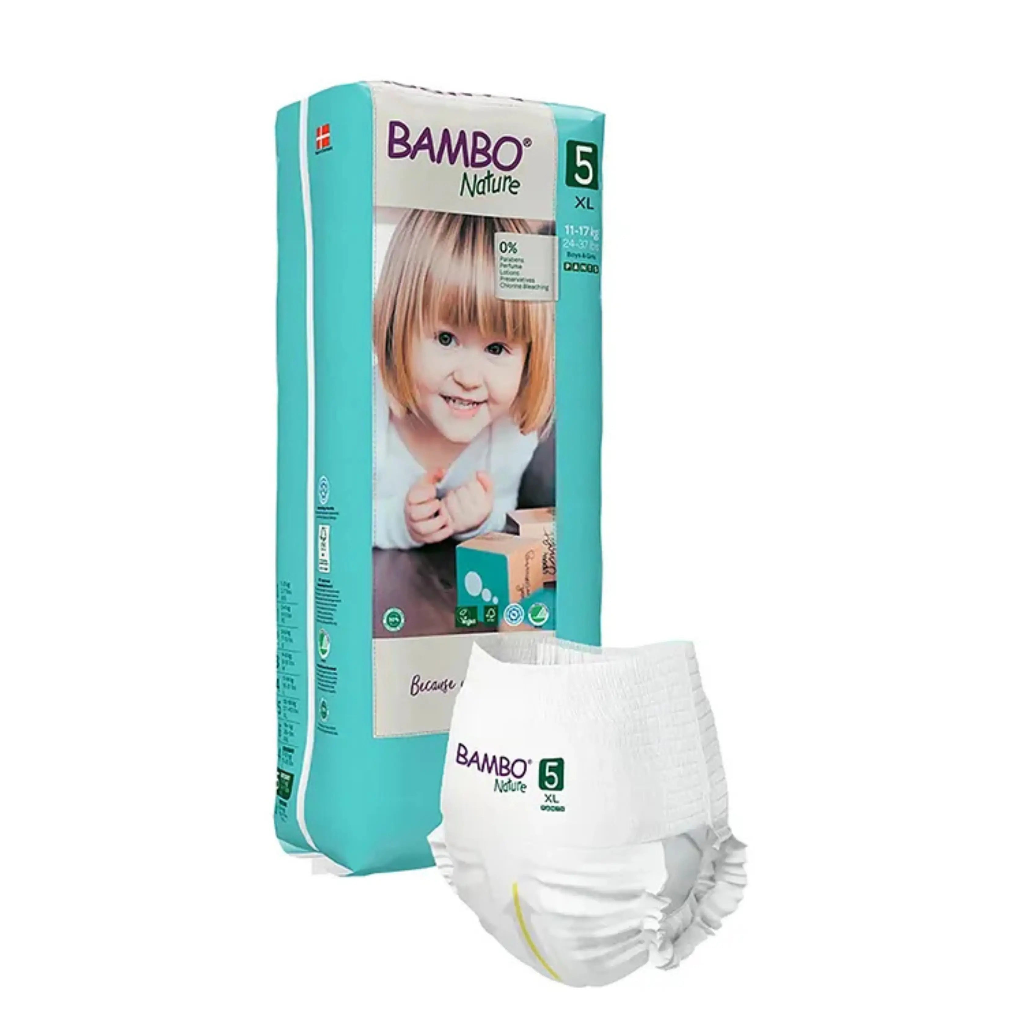 Bambo Nature Diapers Pant Style (XL), 38Pcs  Tall Pack - (pack of 3) Bambo Nature