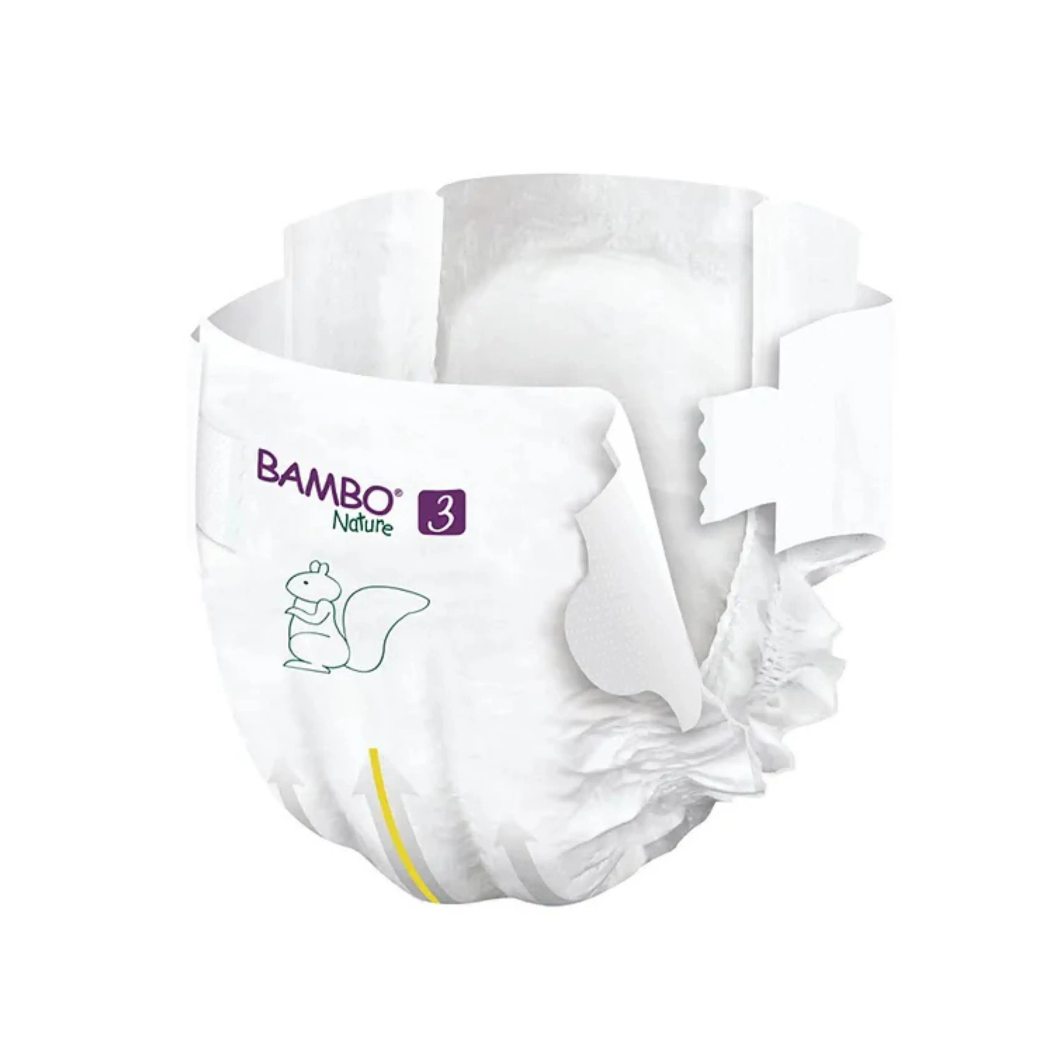 Bambo Nature Monthly Box - Skin Friendly Tape Style Diapers (size - 3) - Medium ( Pack Of 6 ) Bambo Nature