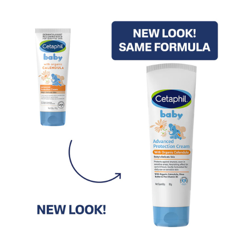 Cetaphil Baby Advanced Protection Cream | Dermatologist Tested | Long-Lasting Moisture & Skin Barrier Care