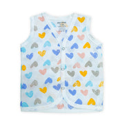 Muslin Button Type Jablas | Muslin Front Button Top For Babies