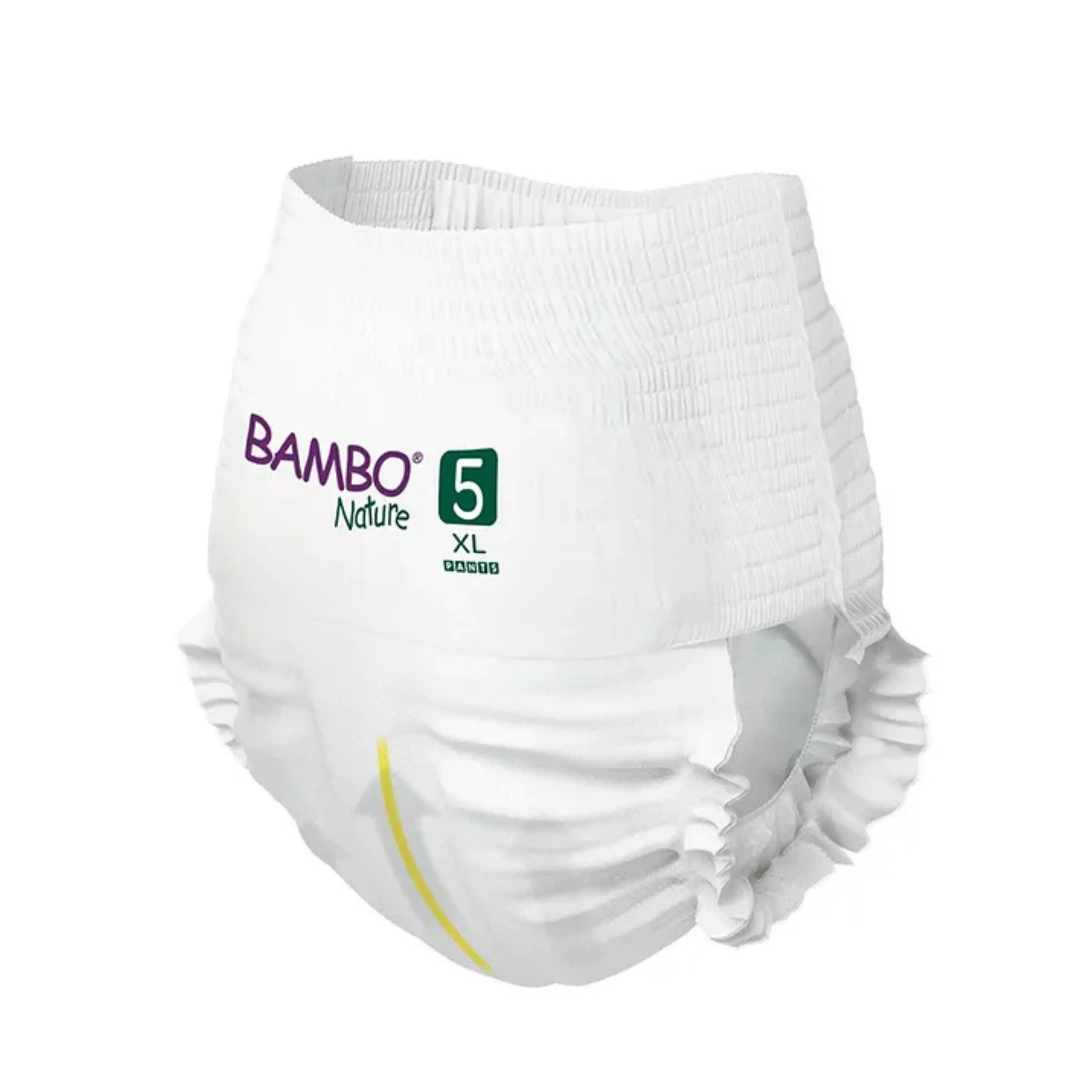 Bambo Nature Monthly Box - Skin Friendly Pant Style Diapers (size - 5) - Extra Large ( Pack Of 6 ) Bambo Nature